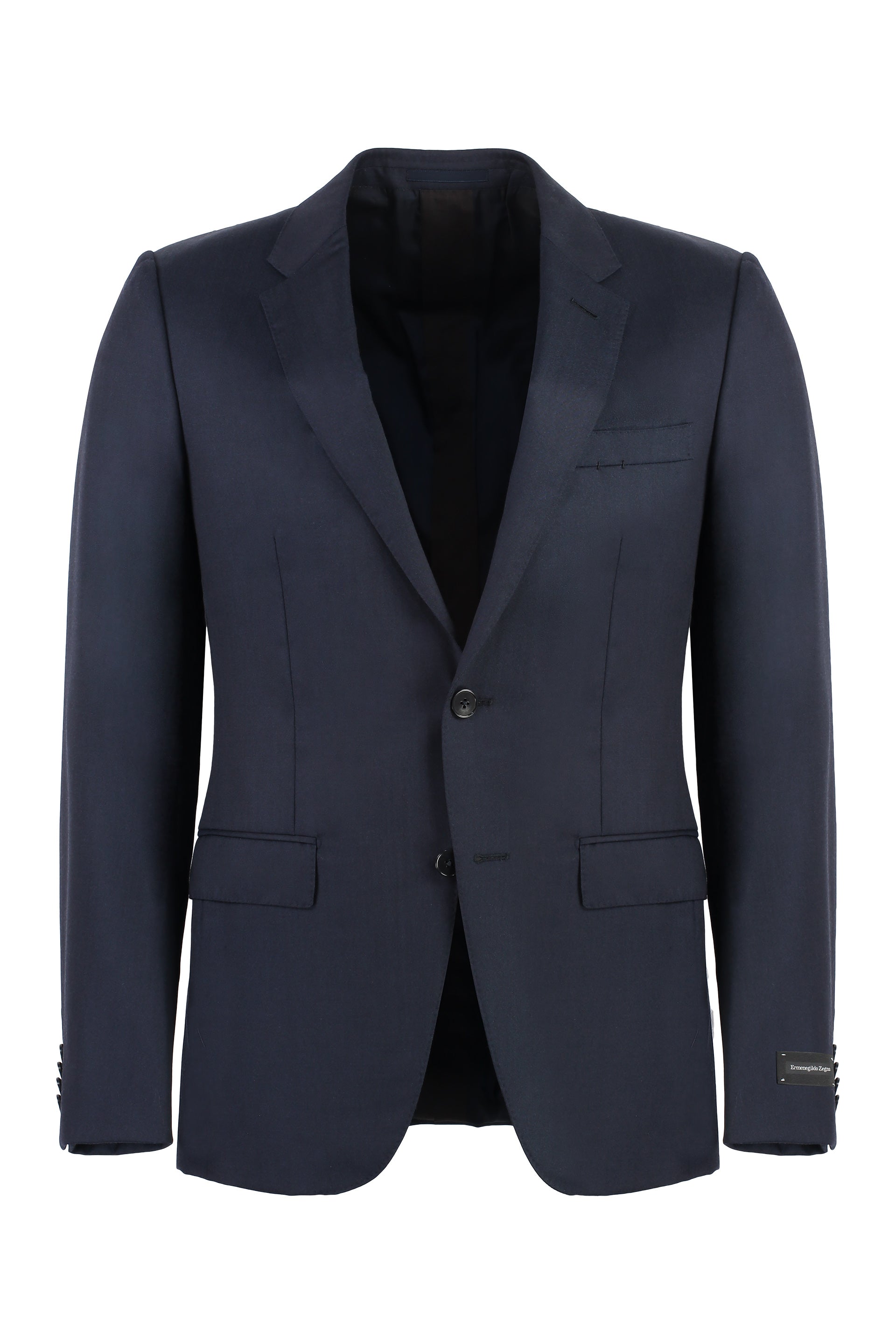 Wool and silk blend two-pieces suit