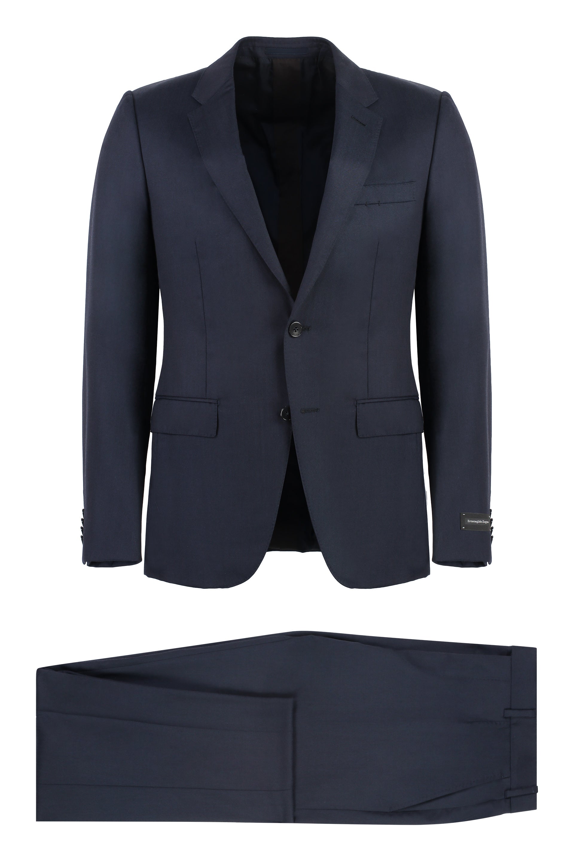 Wool and silk blend two-pieces suit