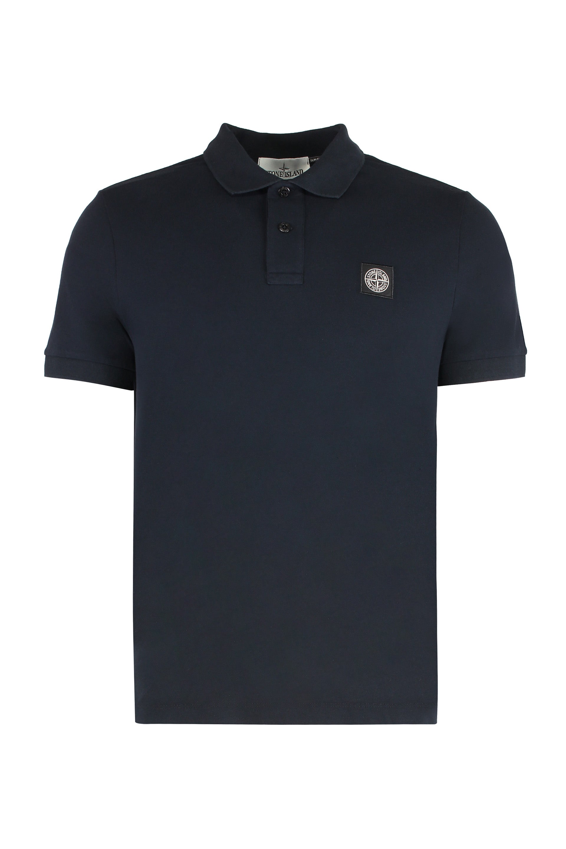 Cotton-piqué polo shirt