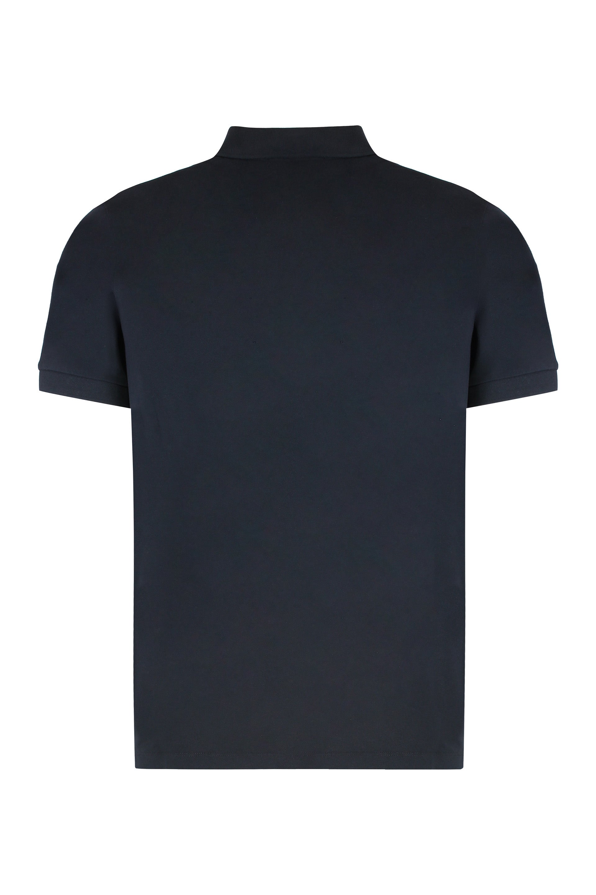 Cotton-piqué polo shirt
