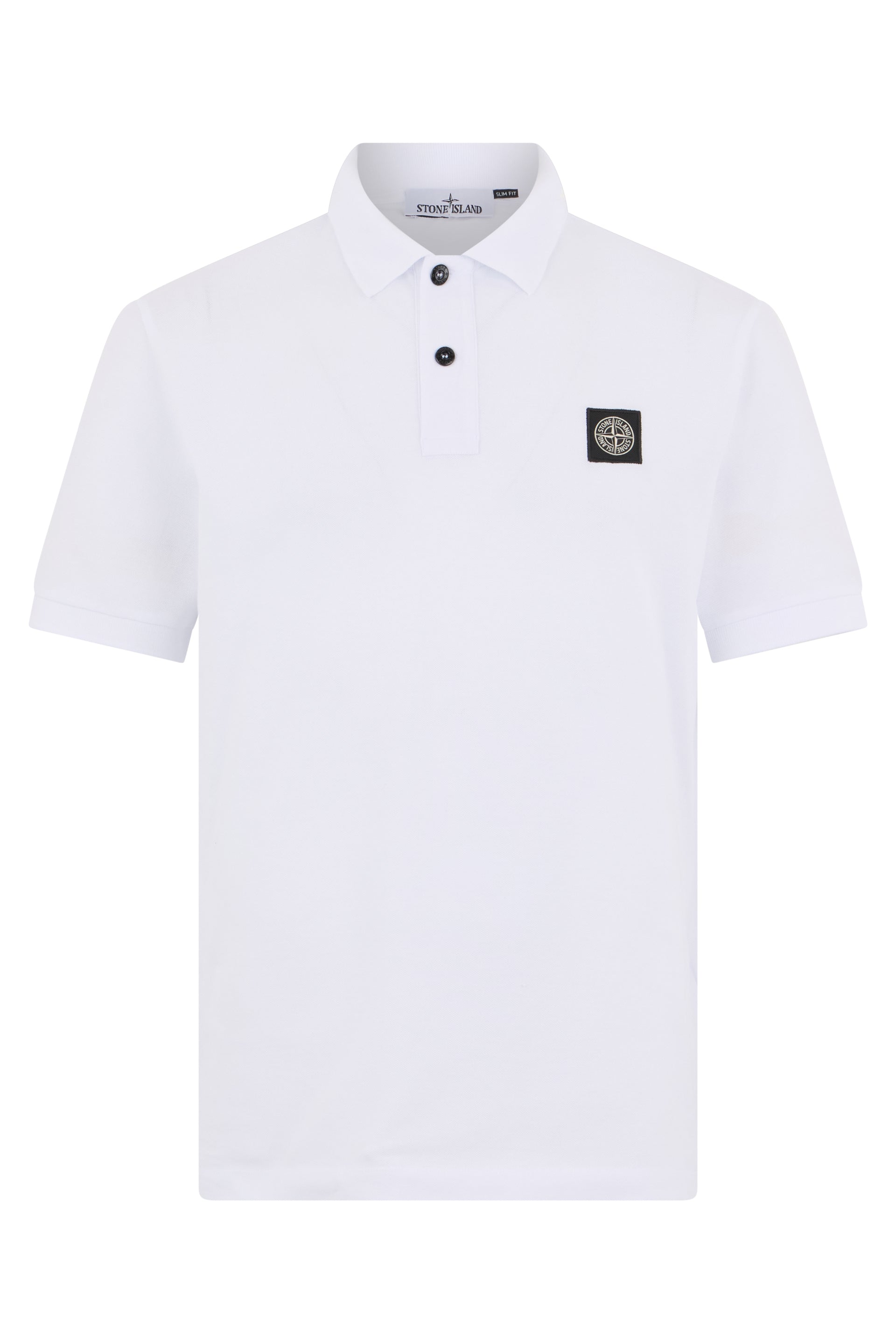 Cotton polo with logo