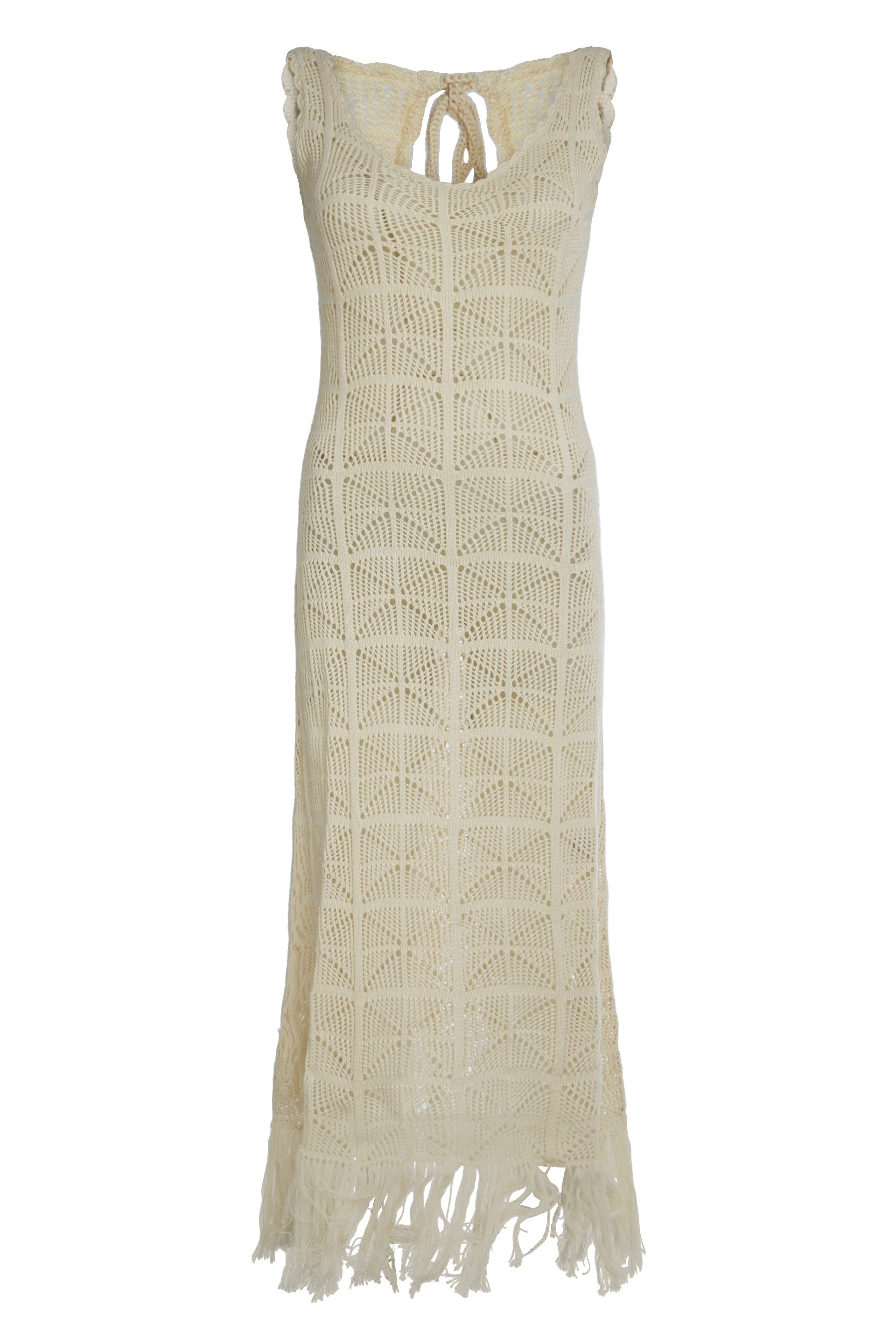 Cotton sweater-dress