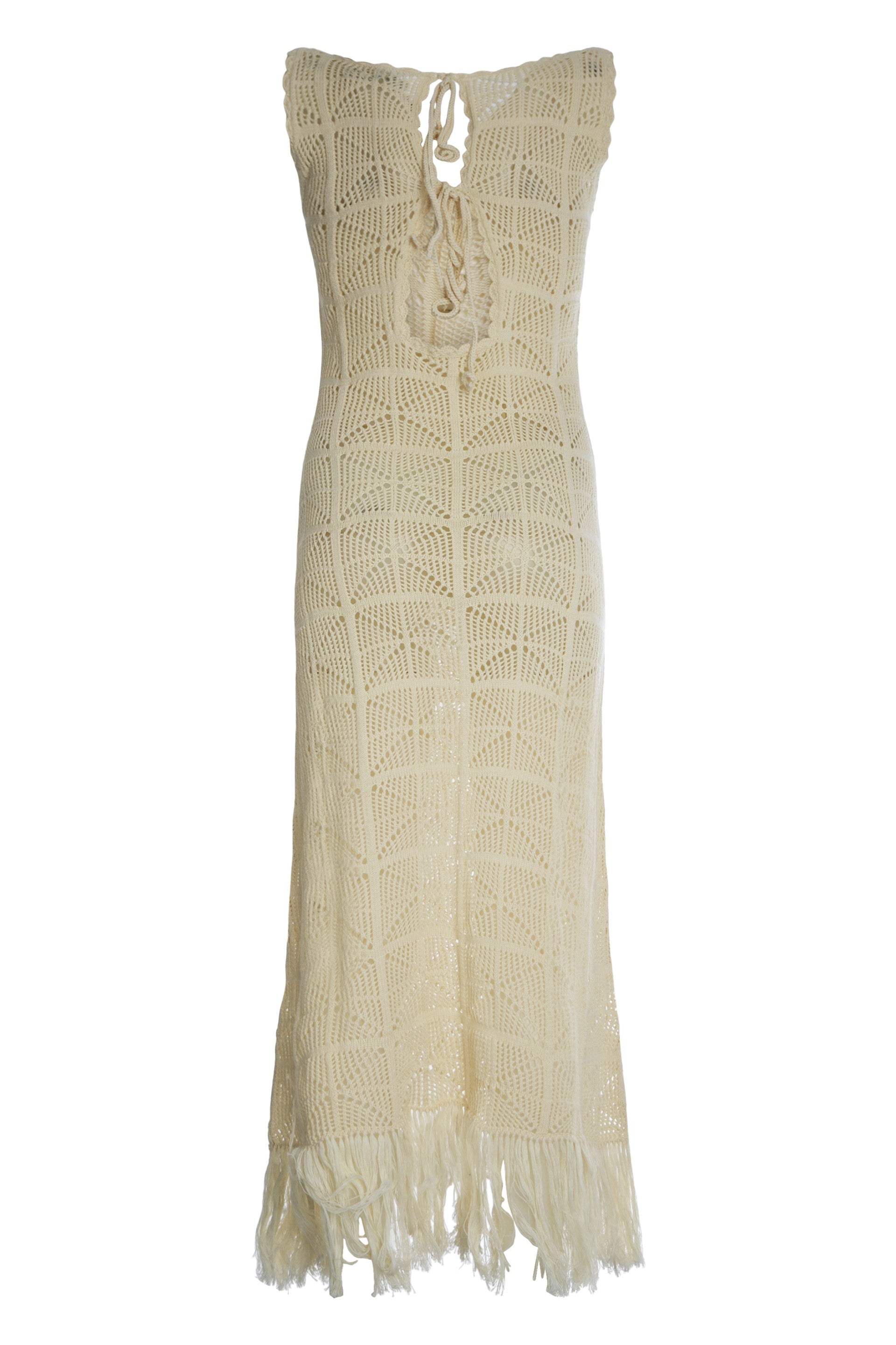 Cotton sweater-dress