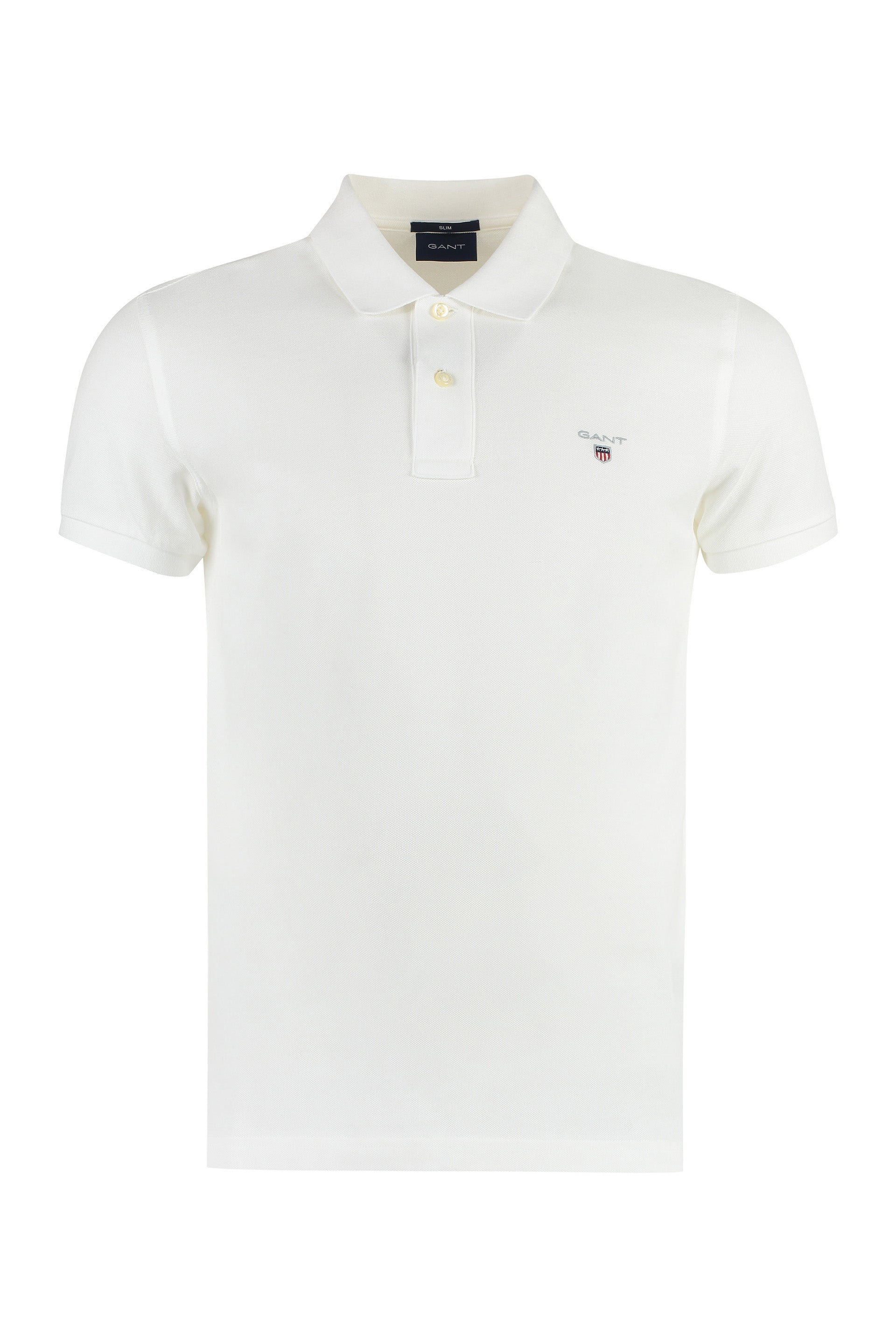 Cotton piqué polo shirt