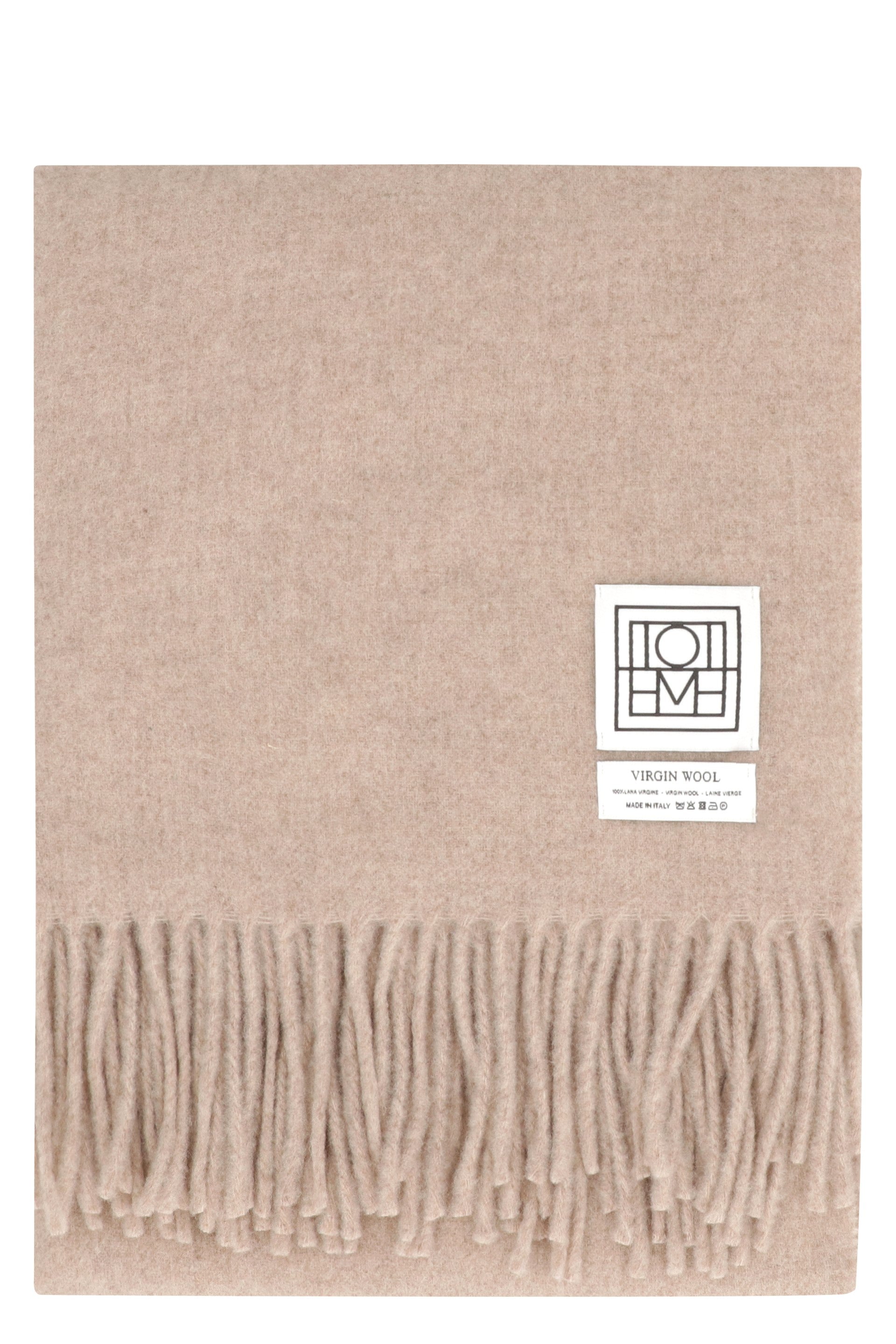 Virgin wool scarf