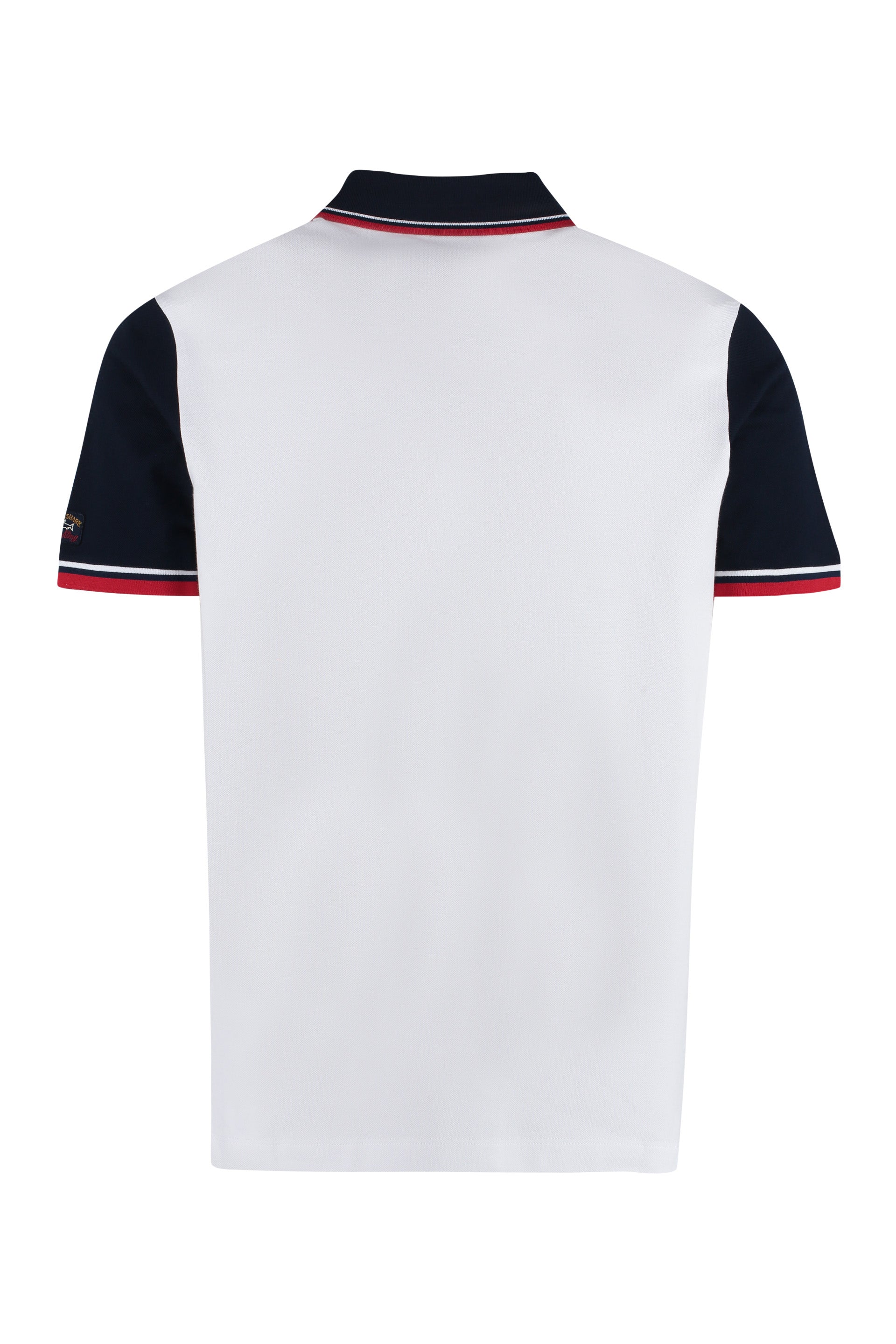 Cotton-piqué polo shirt