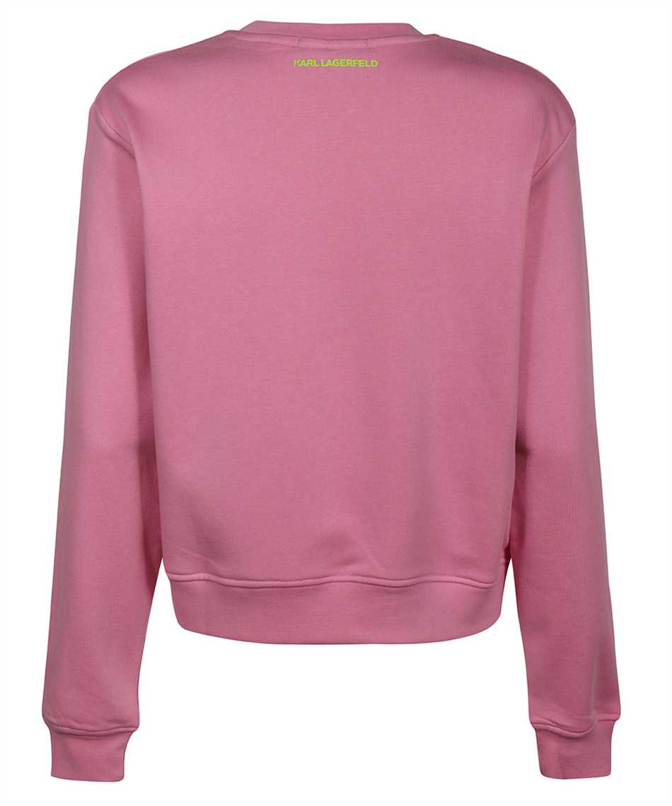 Cotton crew-neck sweatshirt