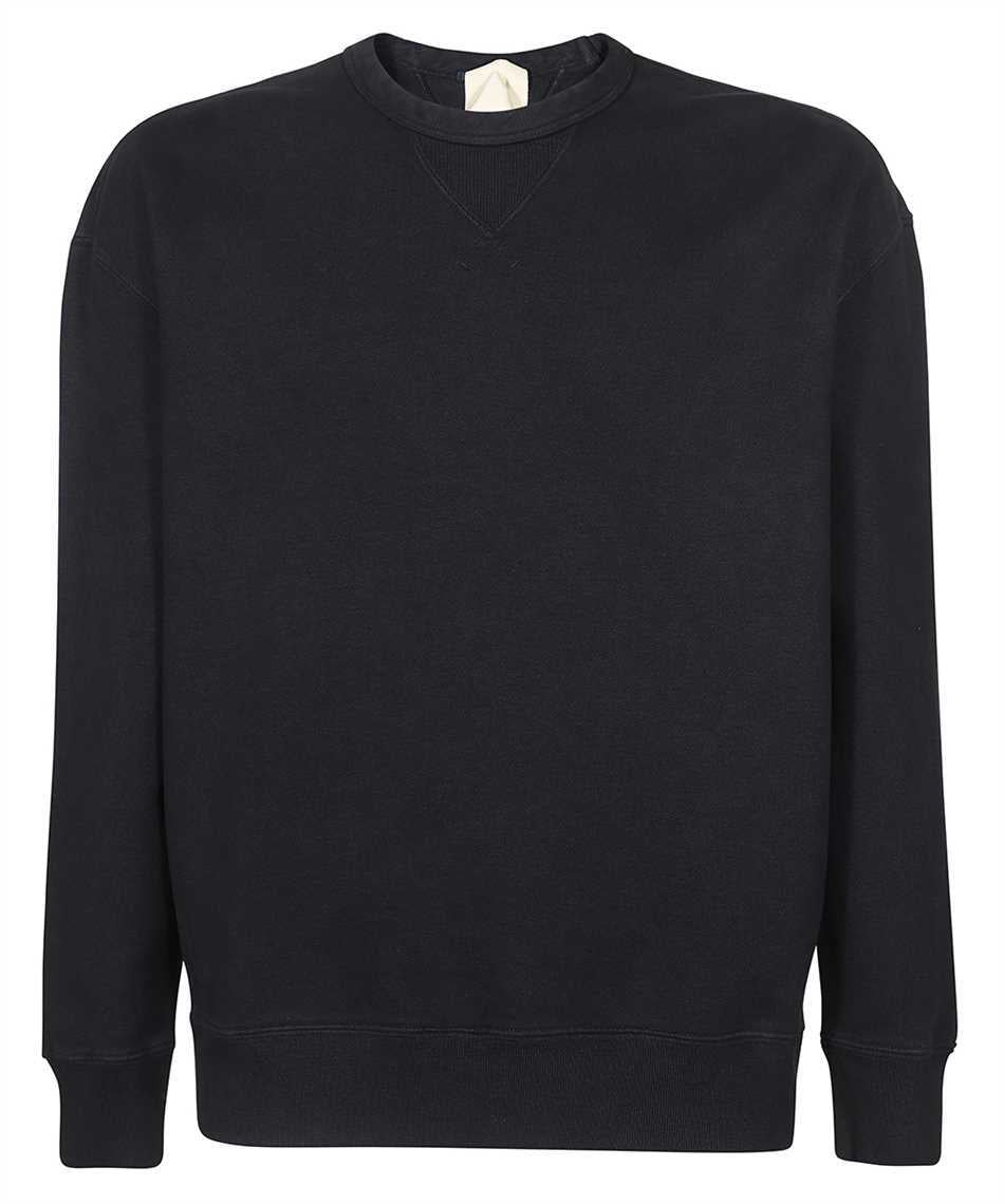 Cotton crew-neck sweatshirt