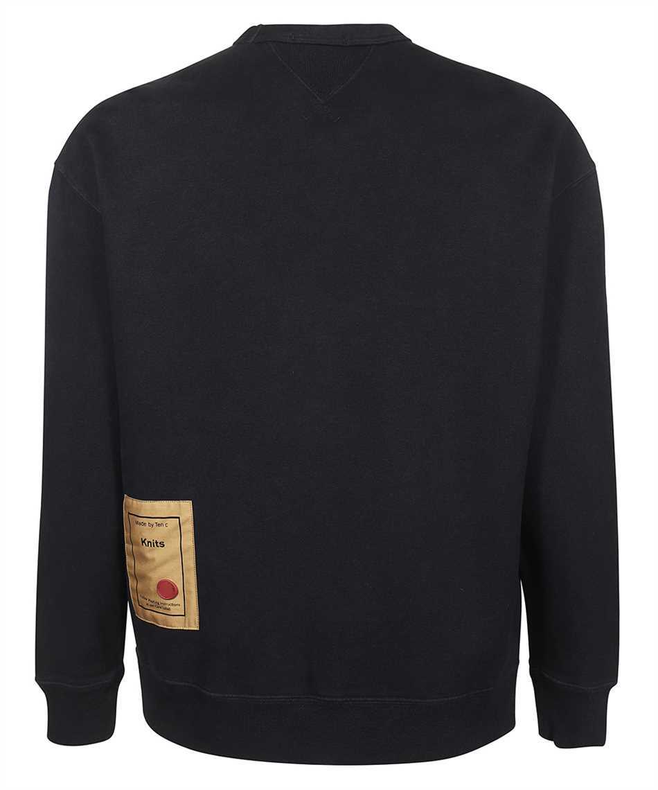 Cotton crew-neck sweatshirt