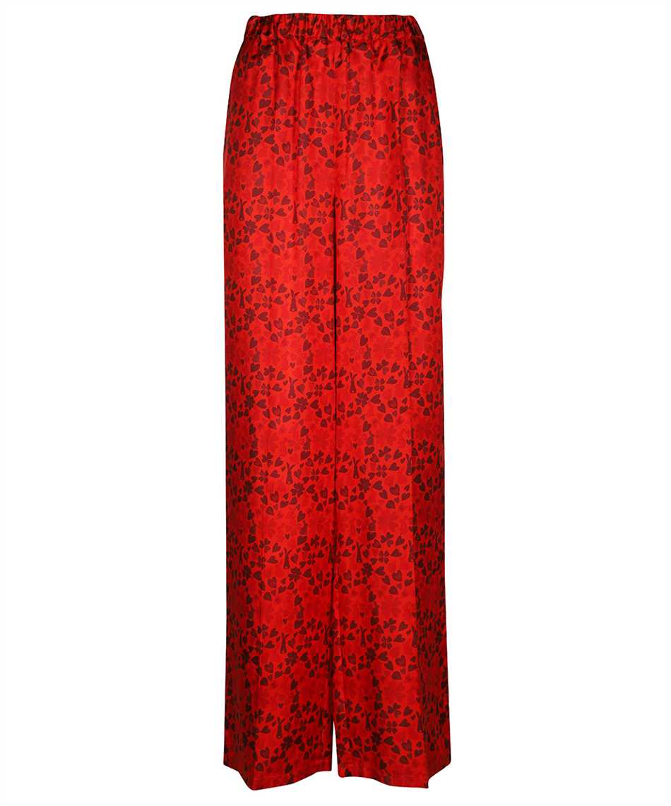 Silk trousers