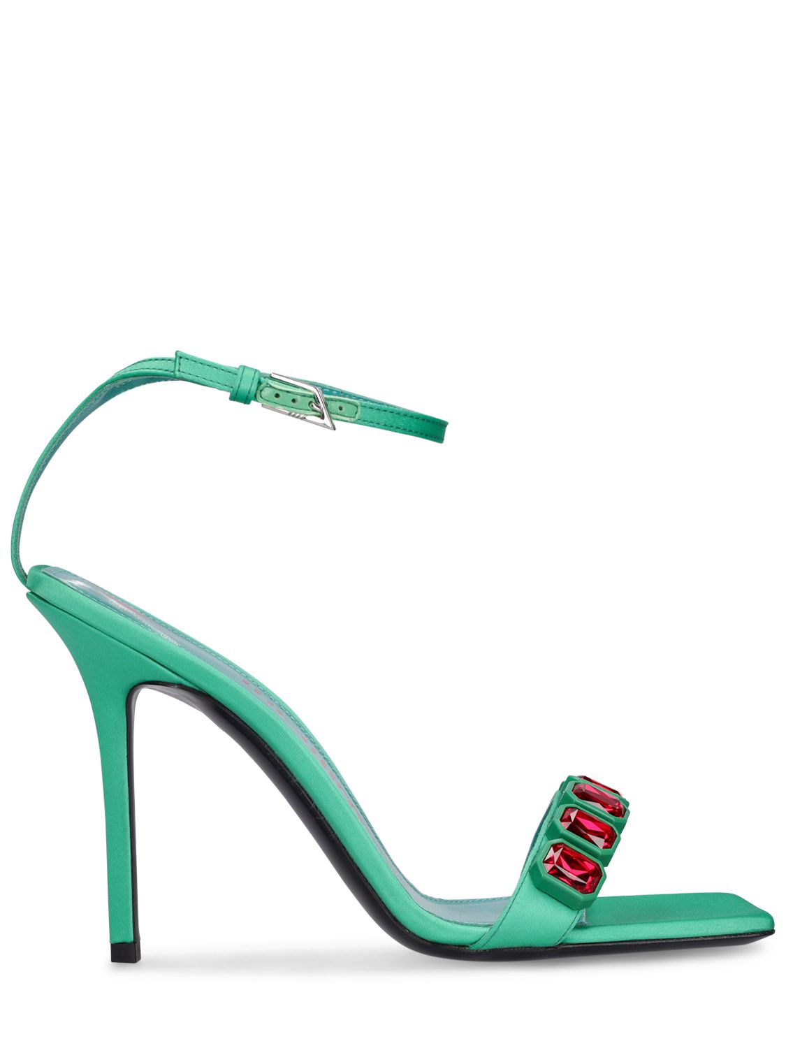 Elegant mint green décolleté with high heel