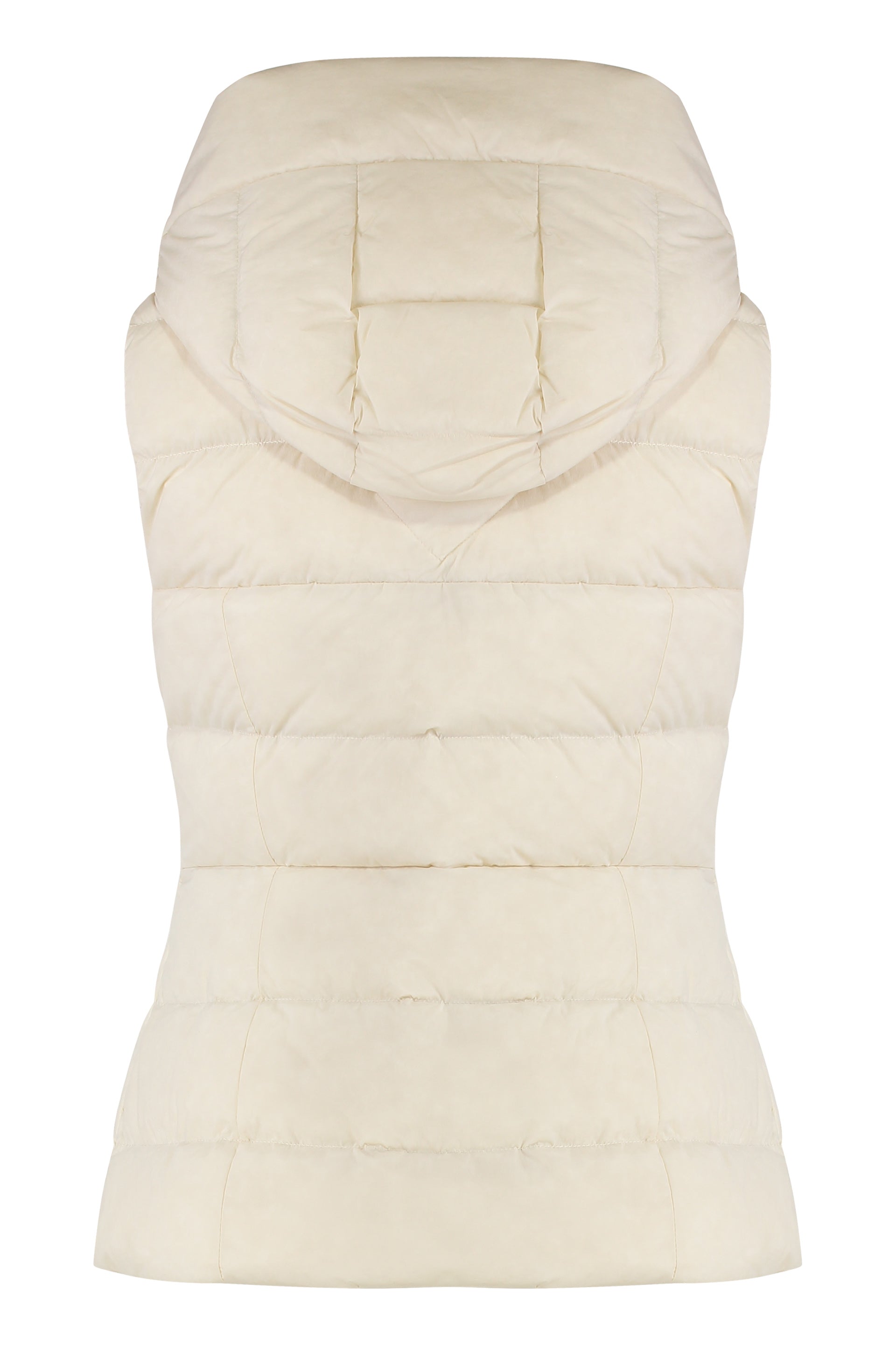 Padded gilet Clair with hood