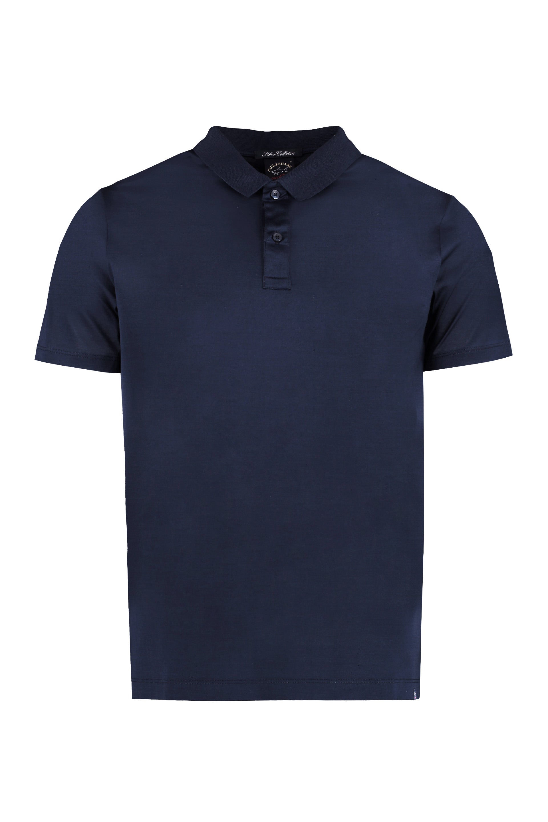 Short sleeve cotton polo shirt