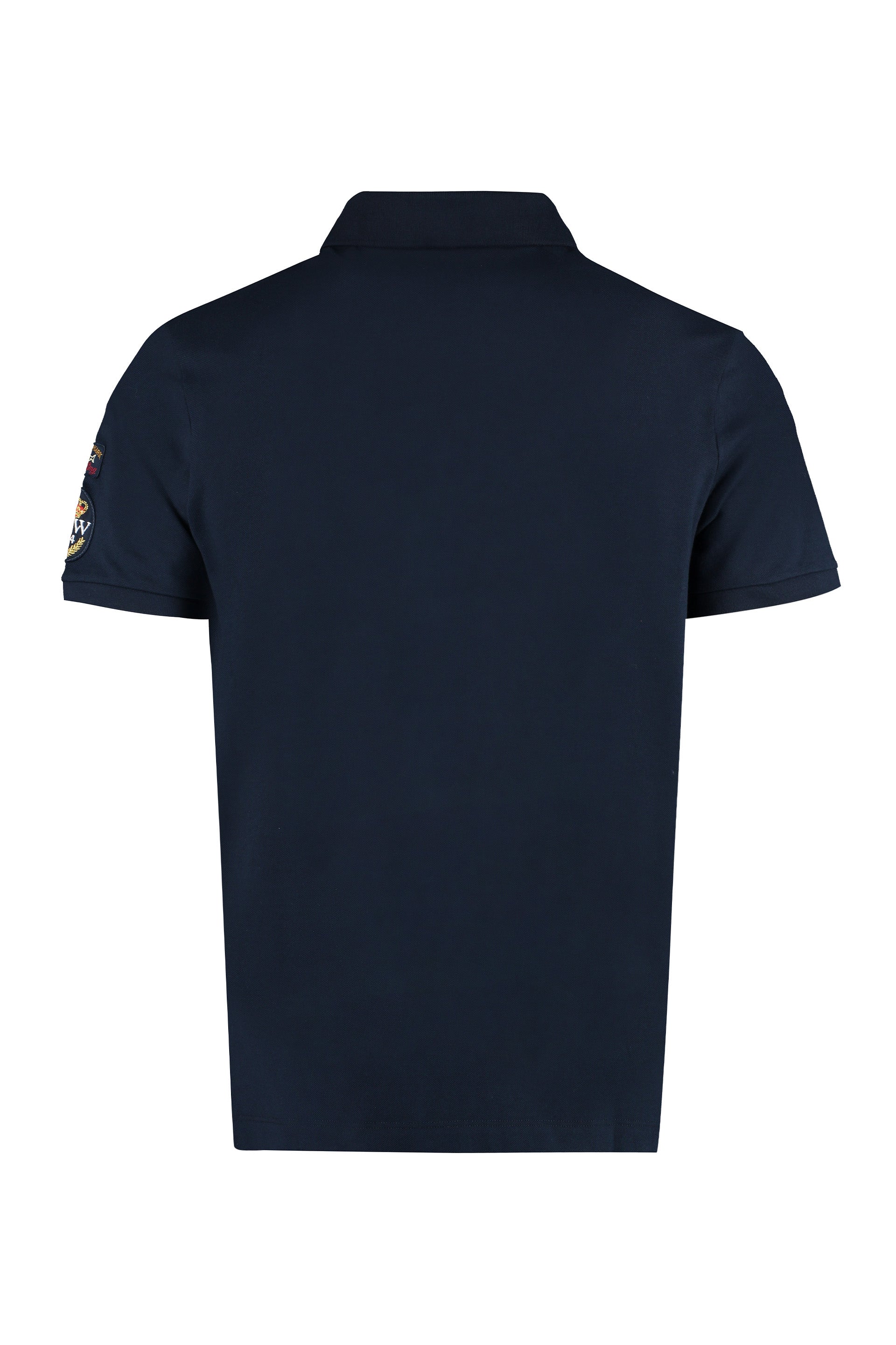 Cotton-piqué polo shirt