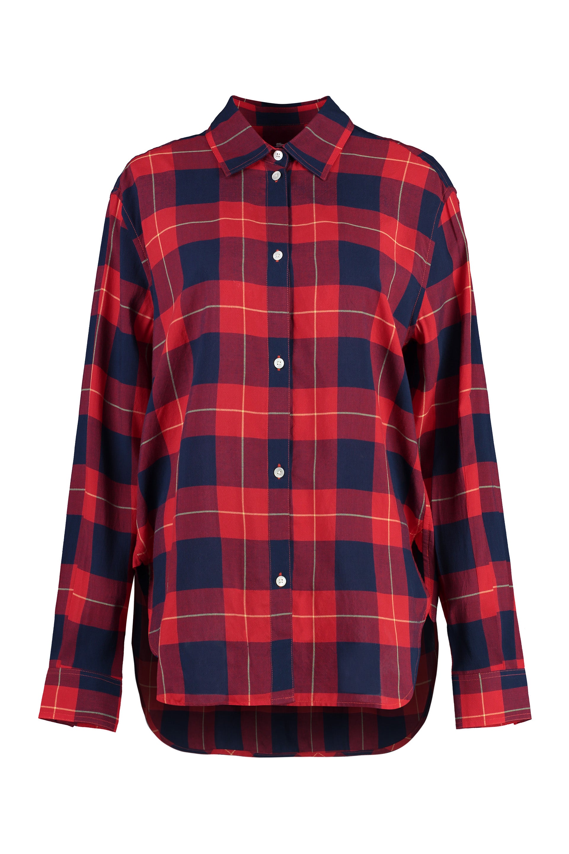 Checked cotton shirt