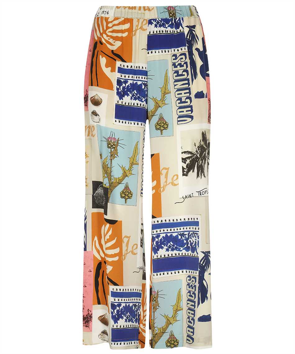Silk trousers