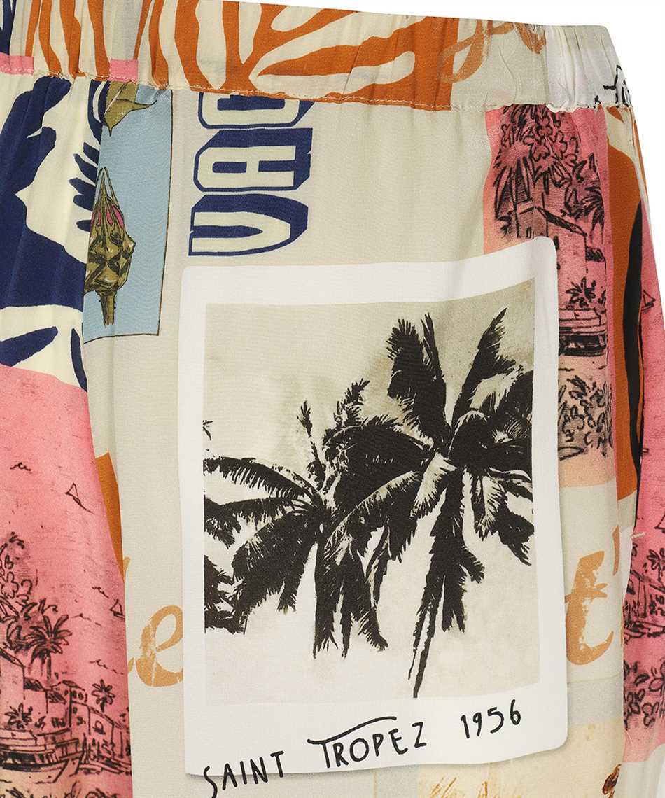 Silk trousers