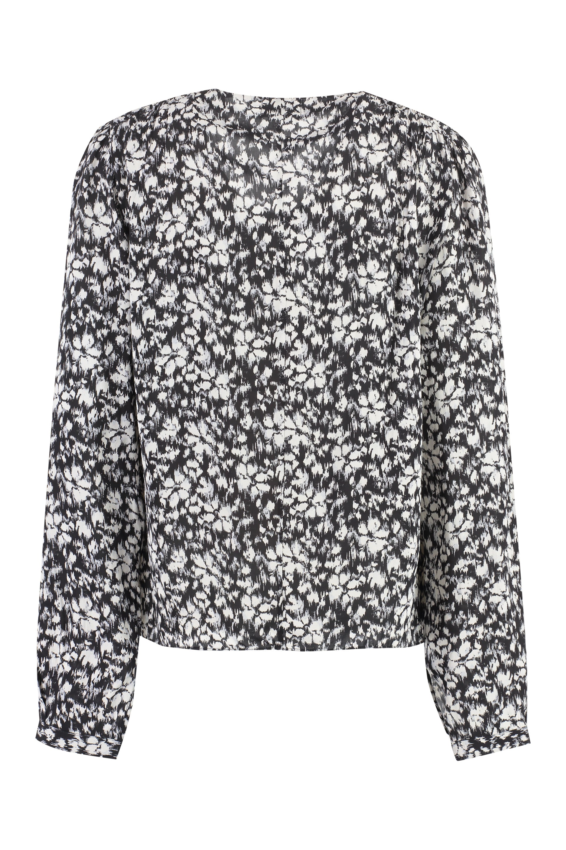 Eddy printed viscose blouse