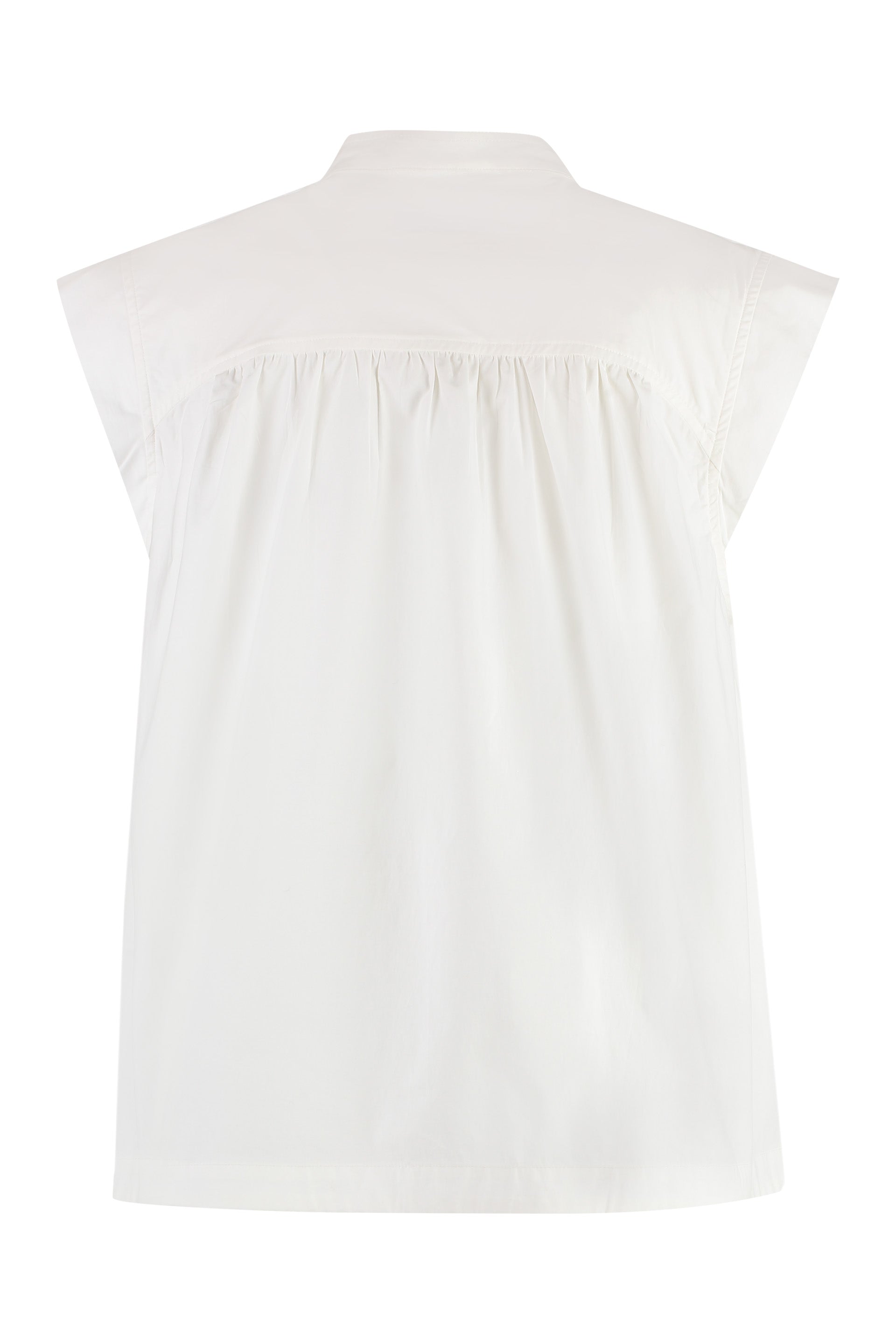 Cotton poplin top