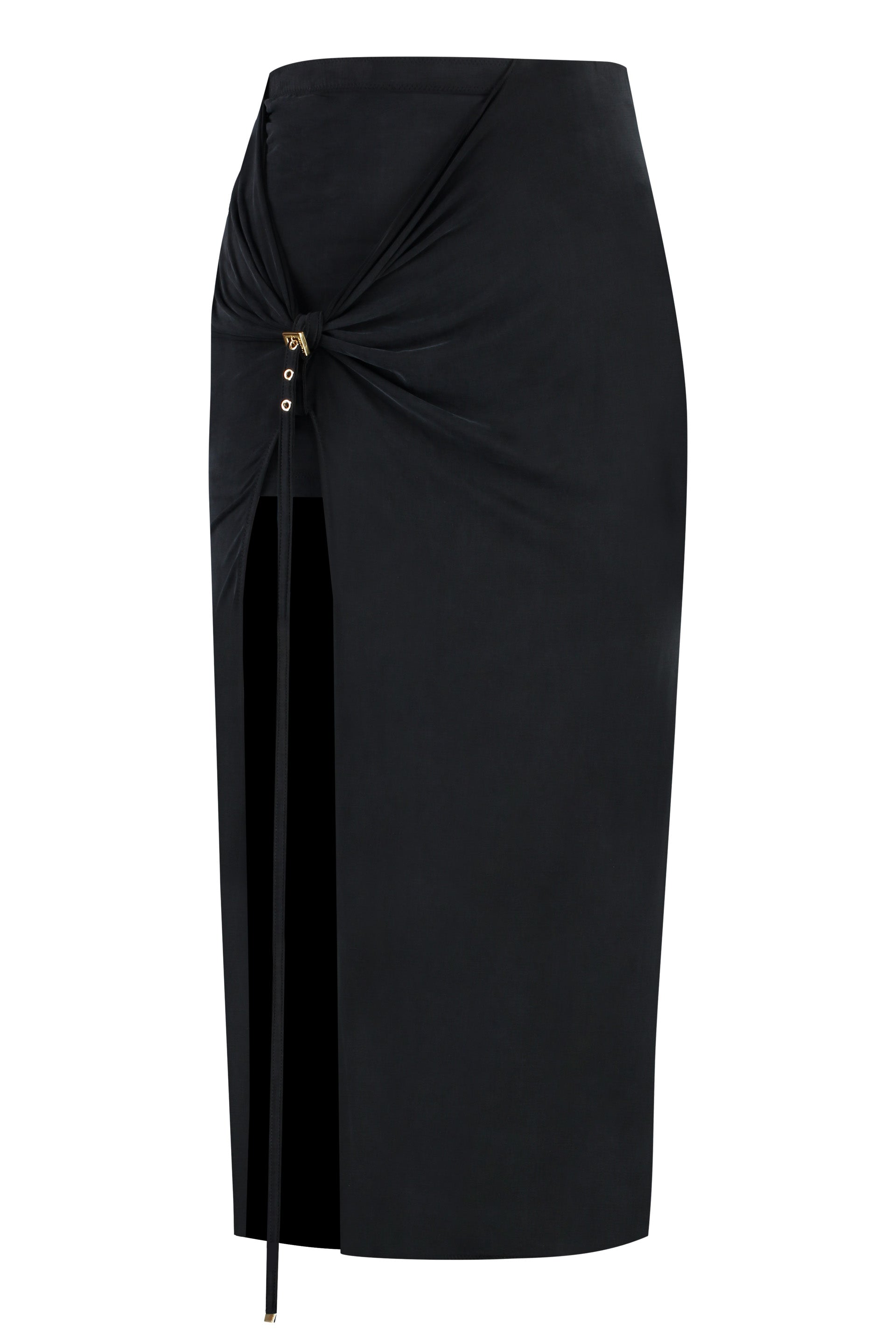 Pareo Croissant midi skirt