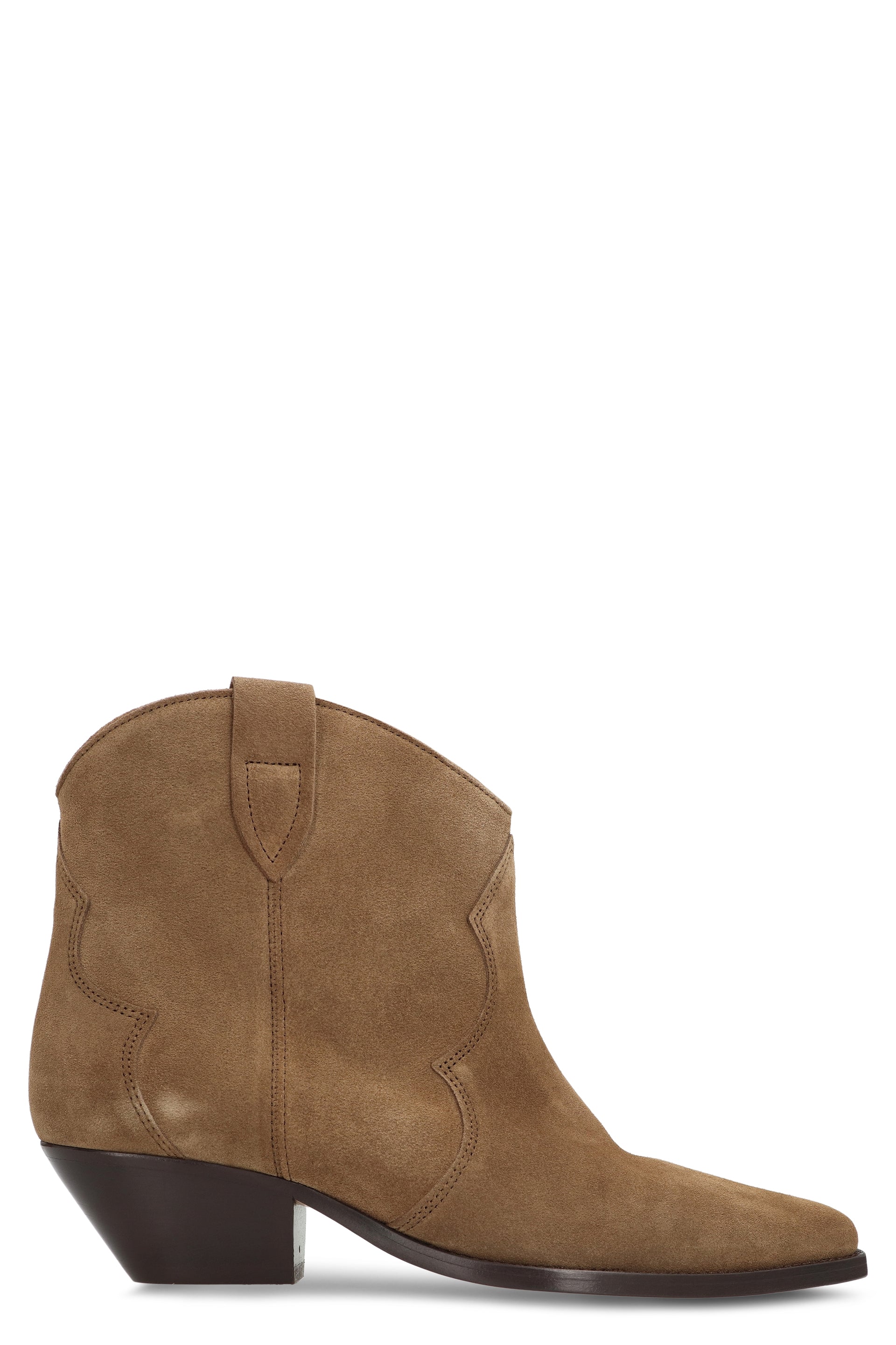 Dewina cowboy boots in suede calfskin