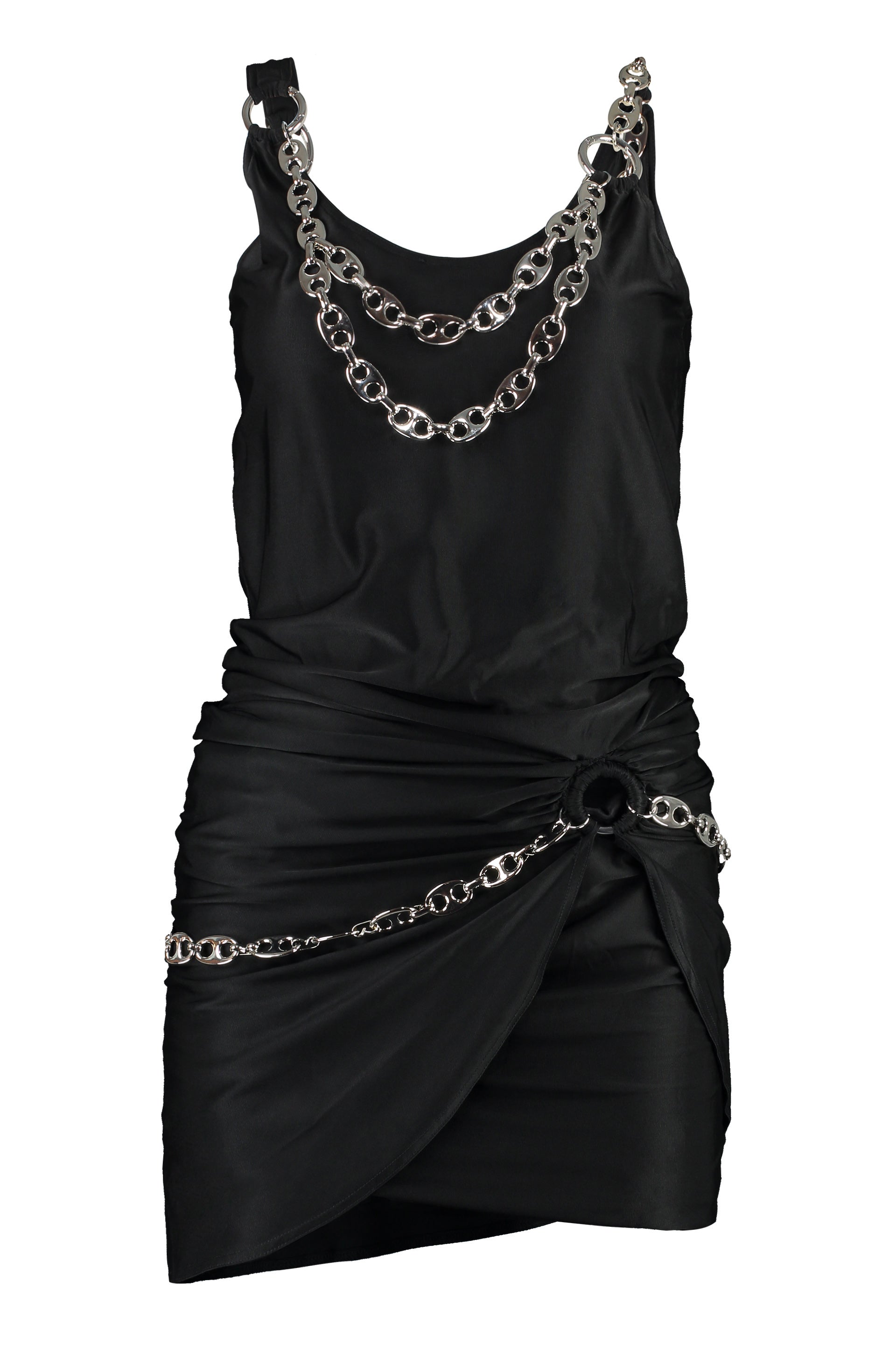 Dress with chains