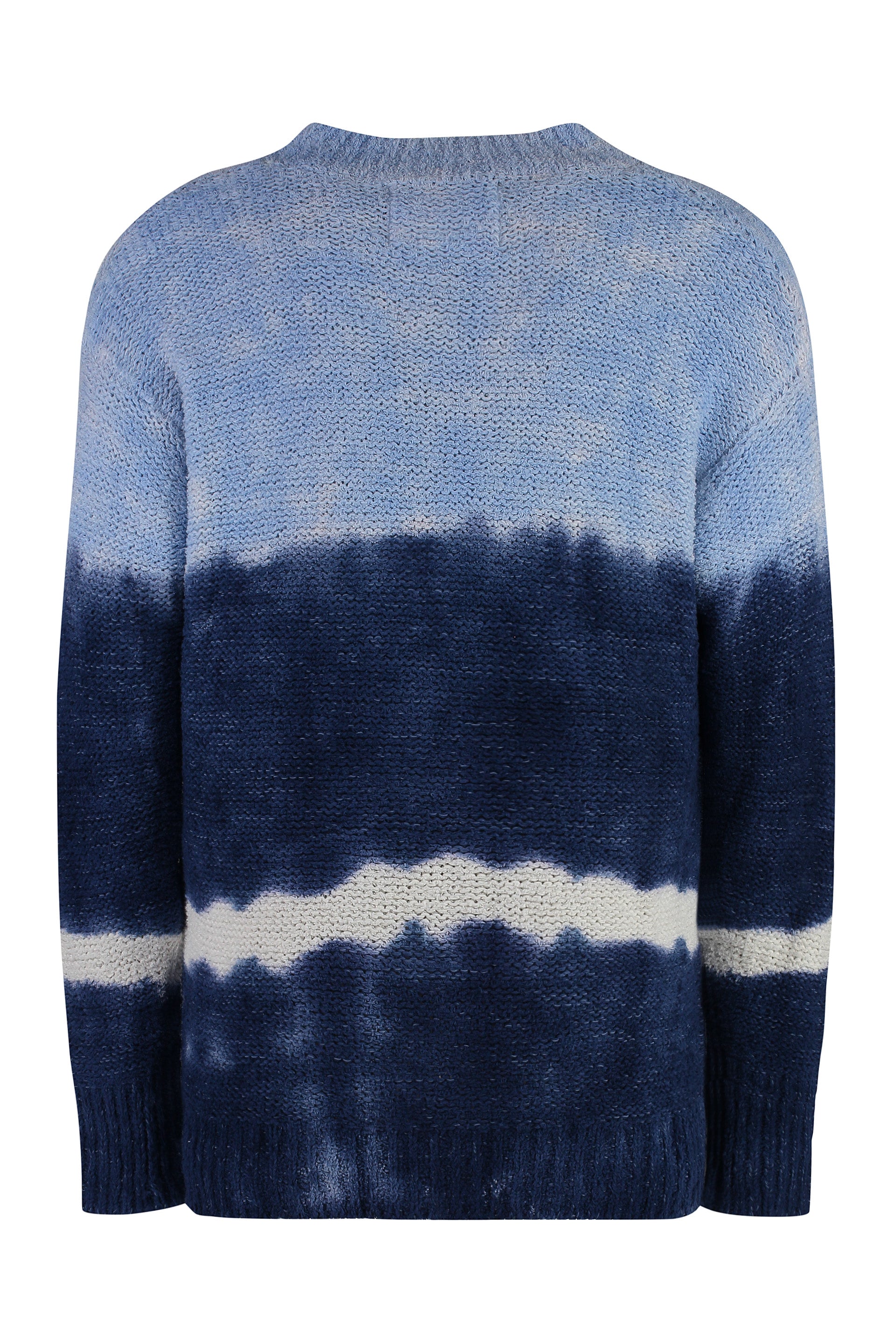 Henley Cotton blend crew-neck sweater