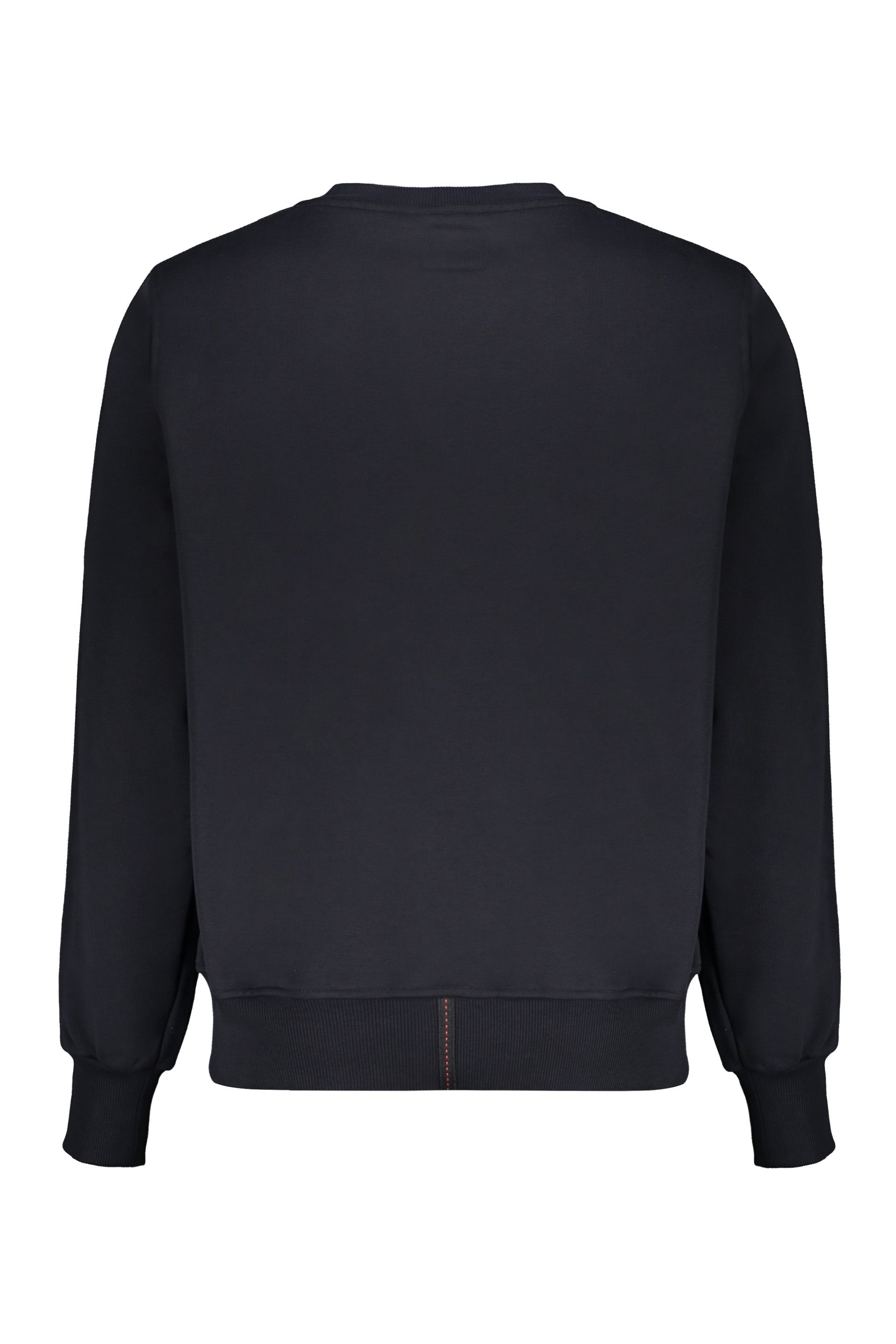 Armstrong patch detail crew-neck sweatshirt