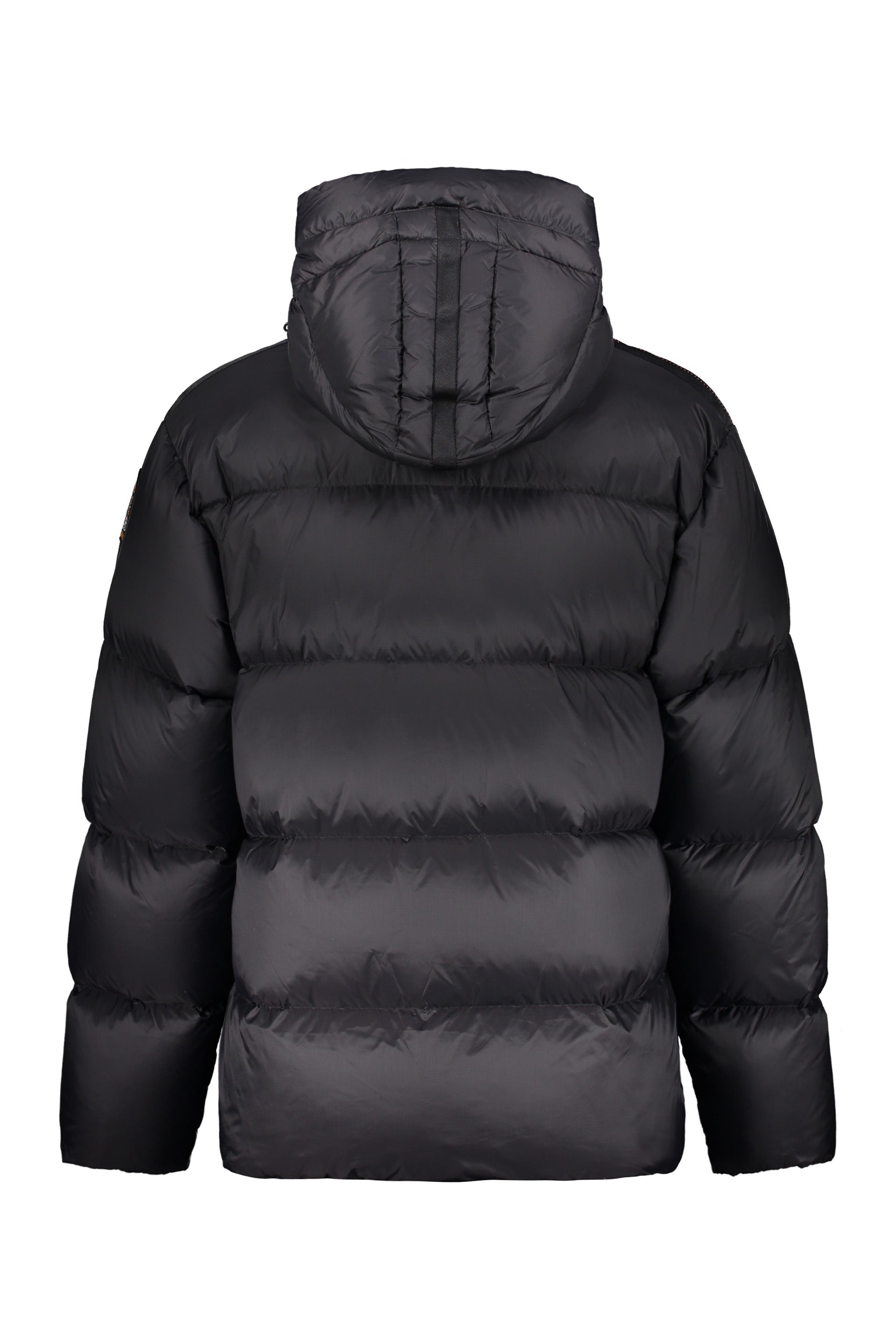 Cloud hooded down jacket