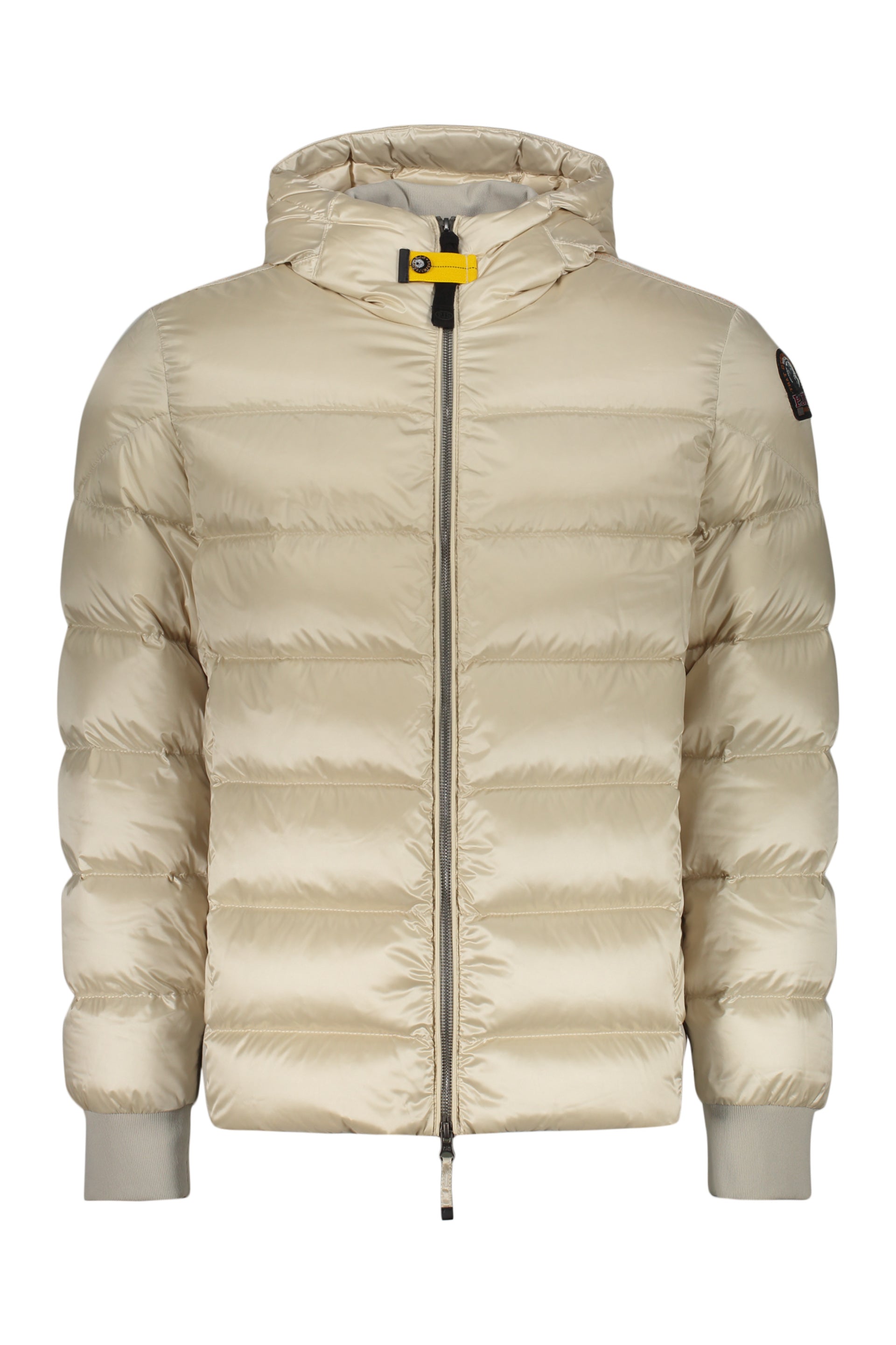 Pharrell hooded bomber-style down jacket