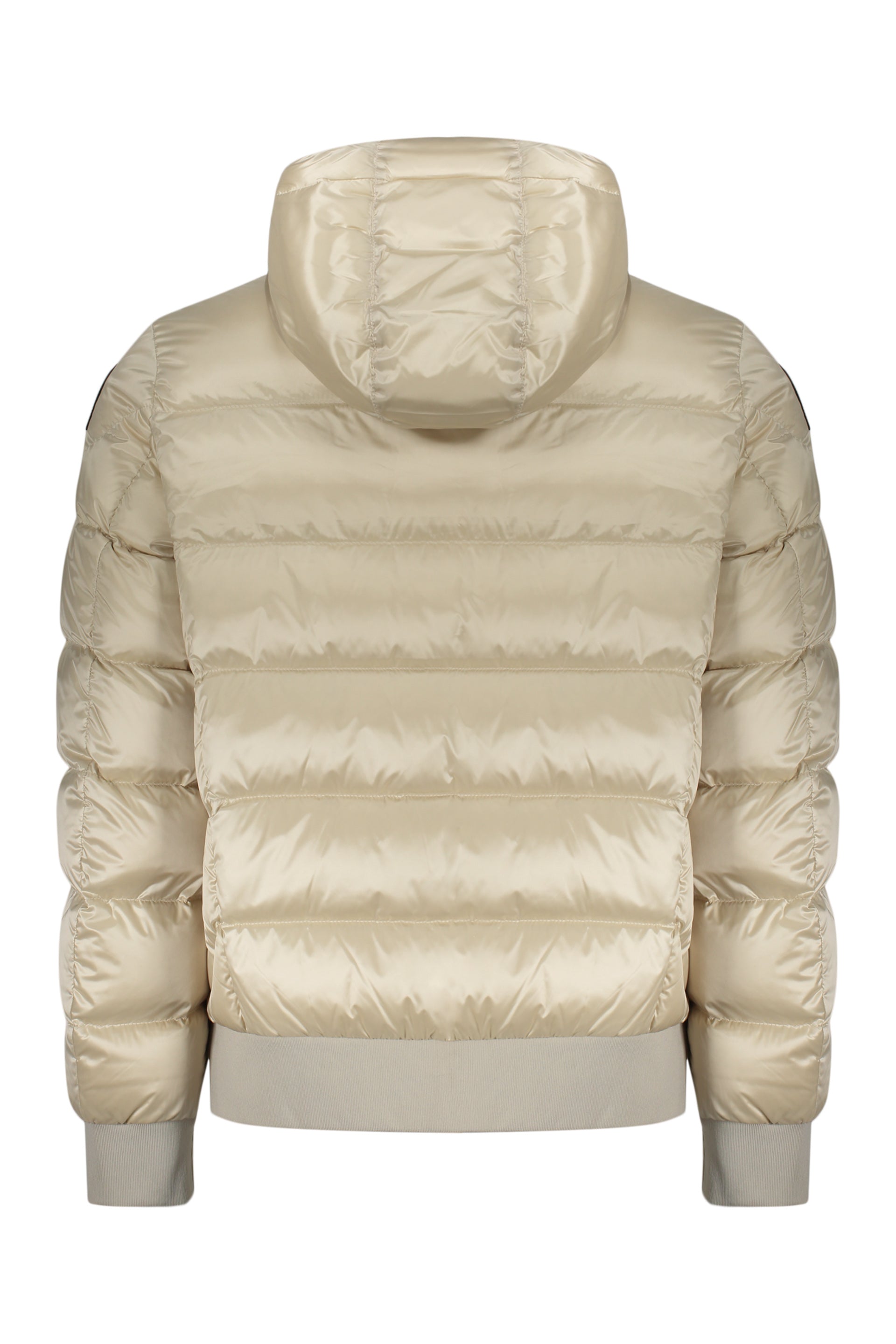 Pharrell hooded bomber-style down jacket