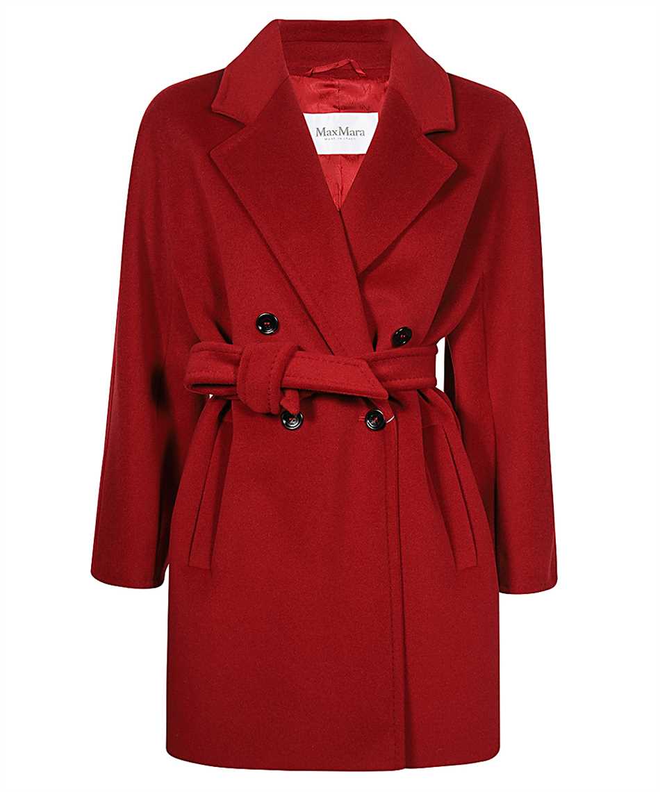 Wool-cashmere blend coat