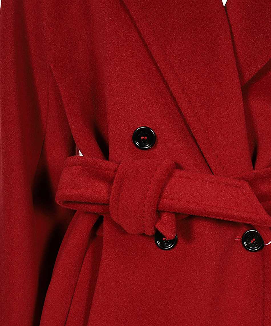 Wool-cashmere blend coat
