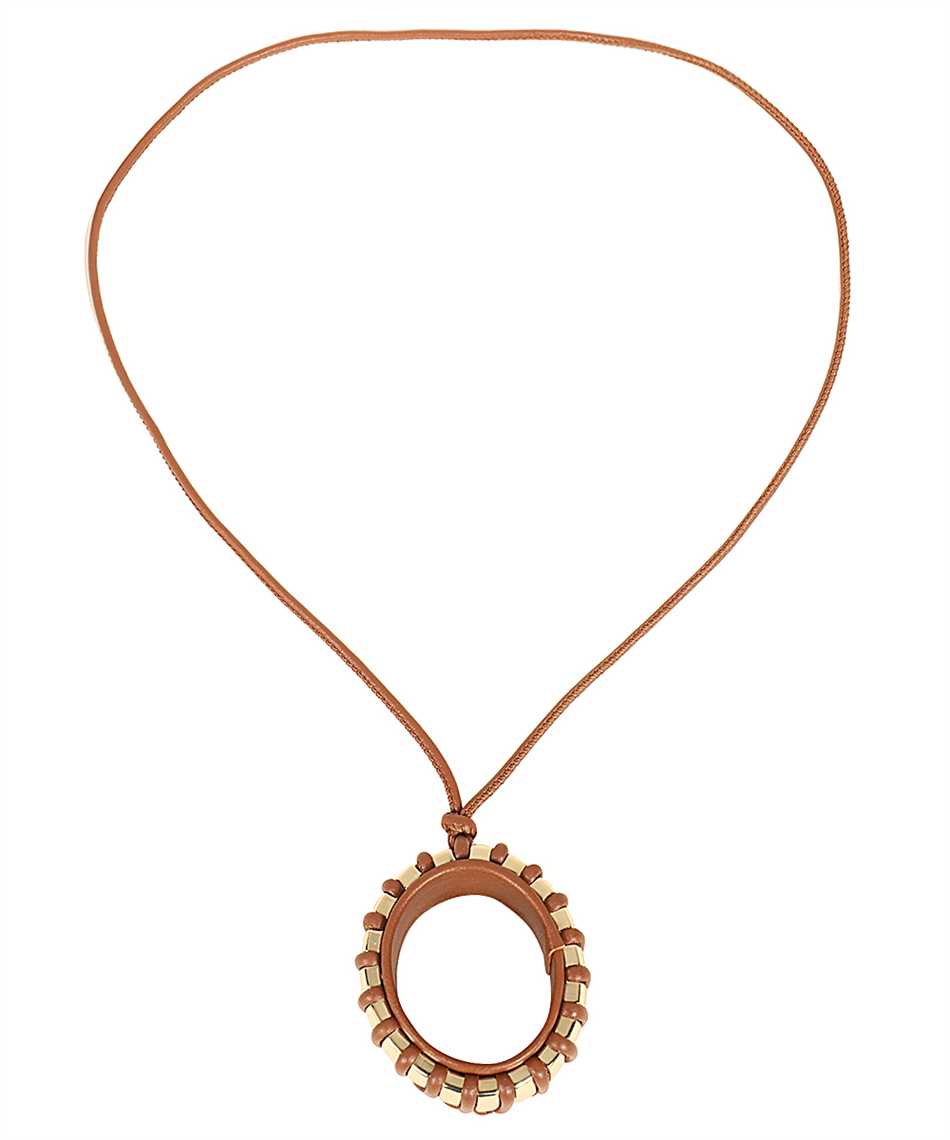Leather necklace