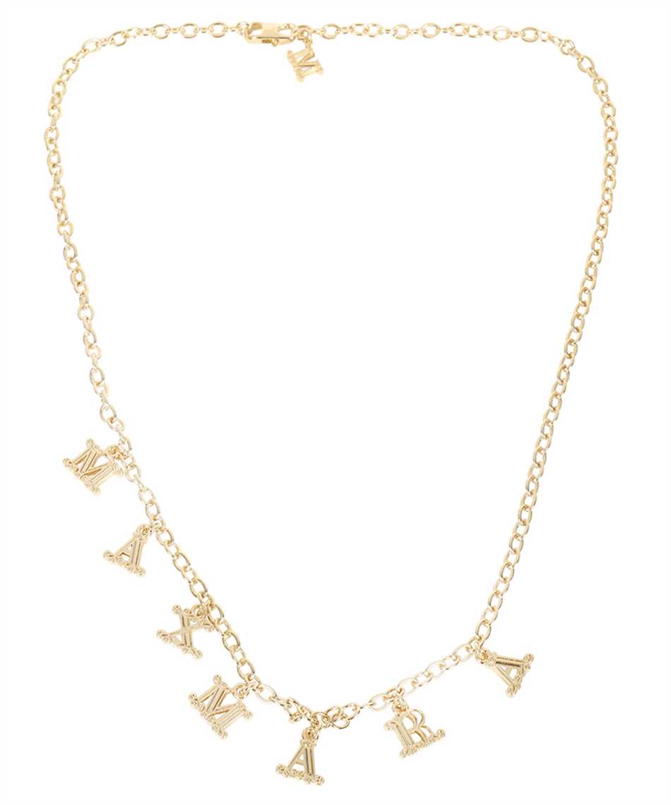Gold-tone metal necklace