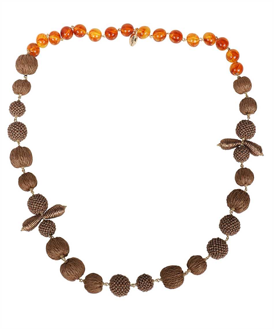 Necklace with decorative stones