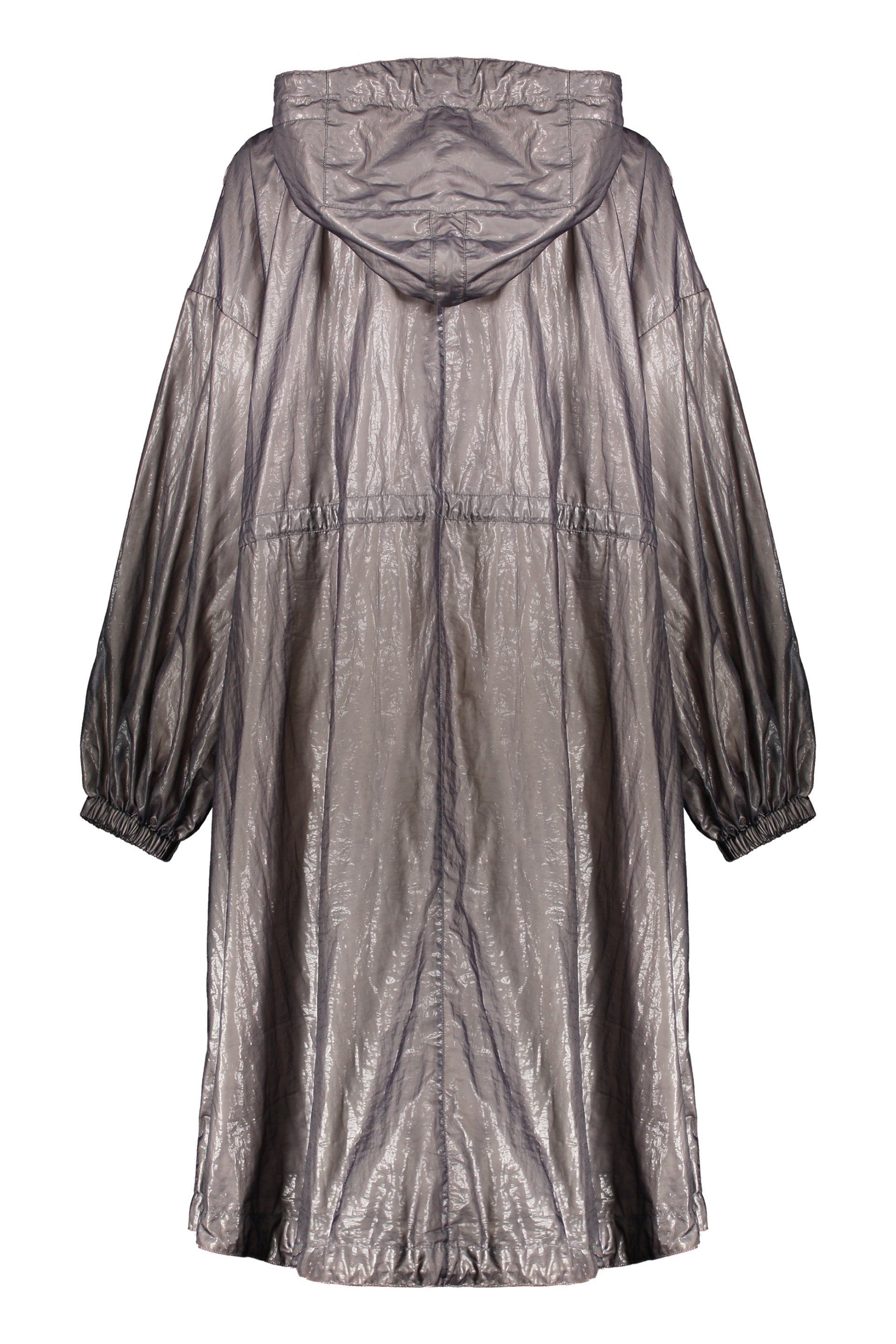 Lightweight jacket with hood, modern fit