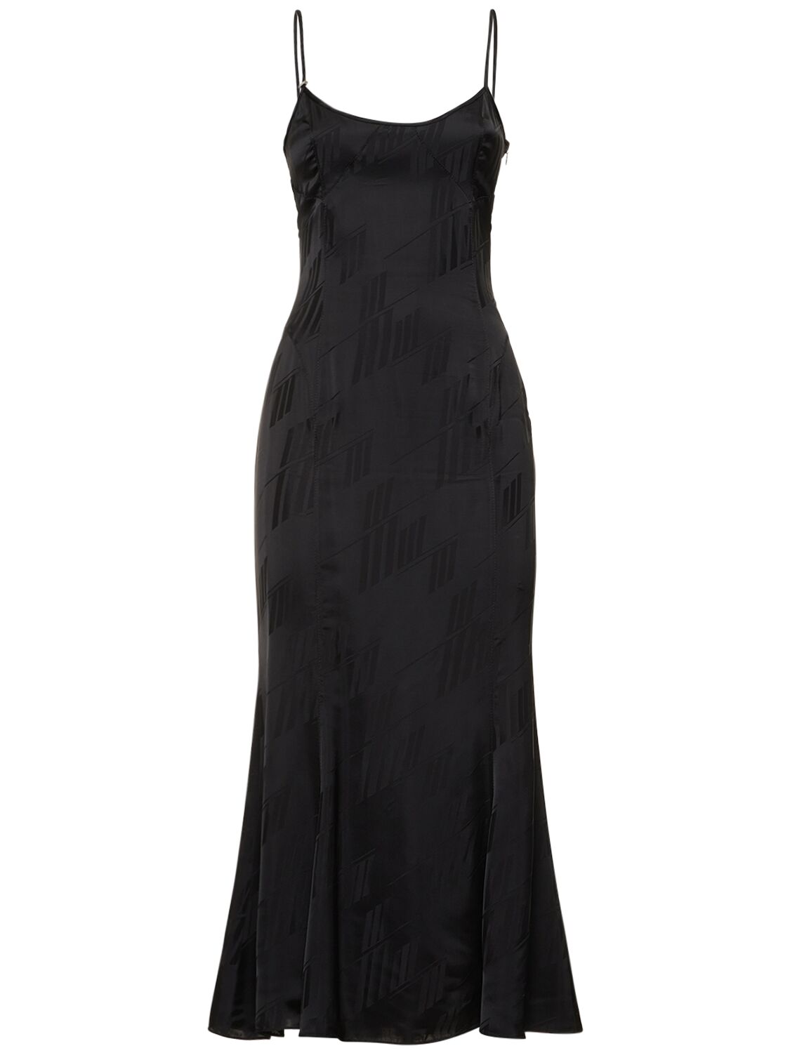 Elegant long black dress
