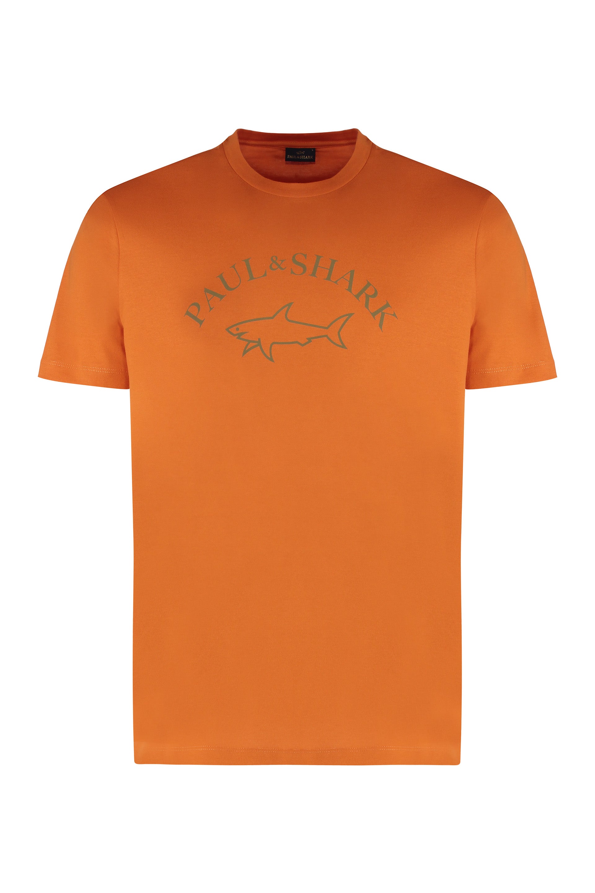Cotton crew-neck T-shirt