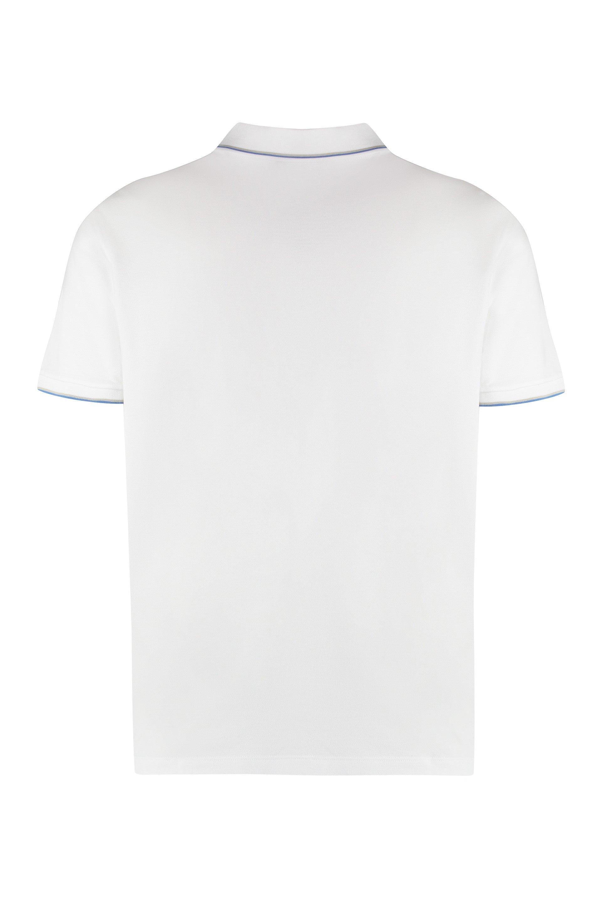 Cotton-piqué polo shirt