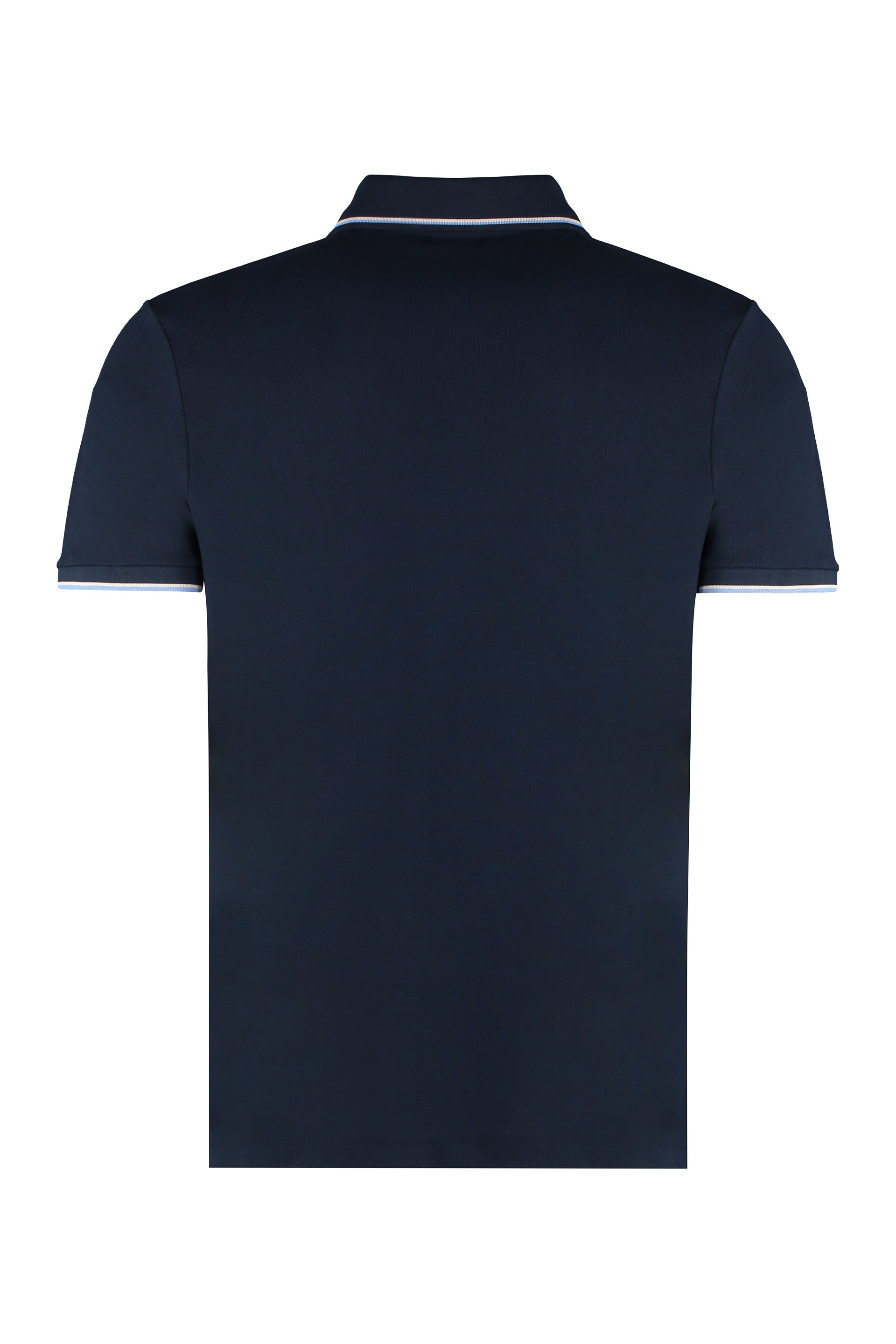 Cotton-piqué polo shirt