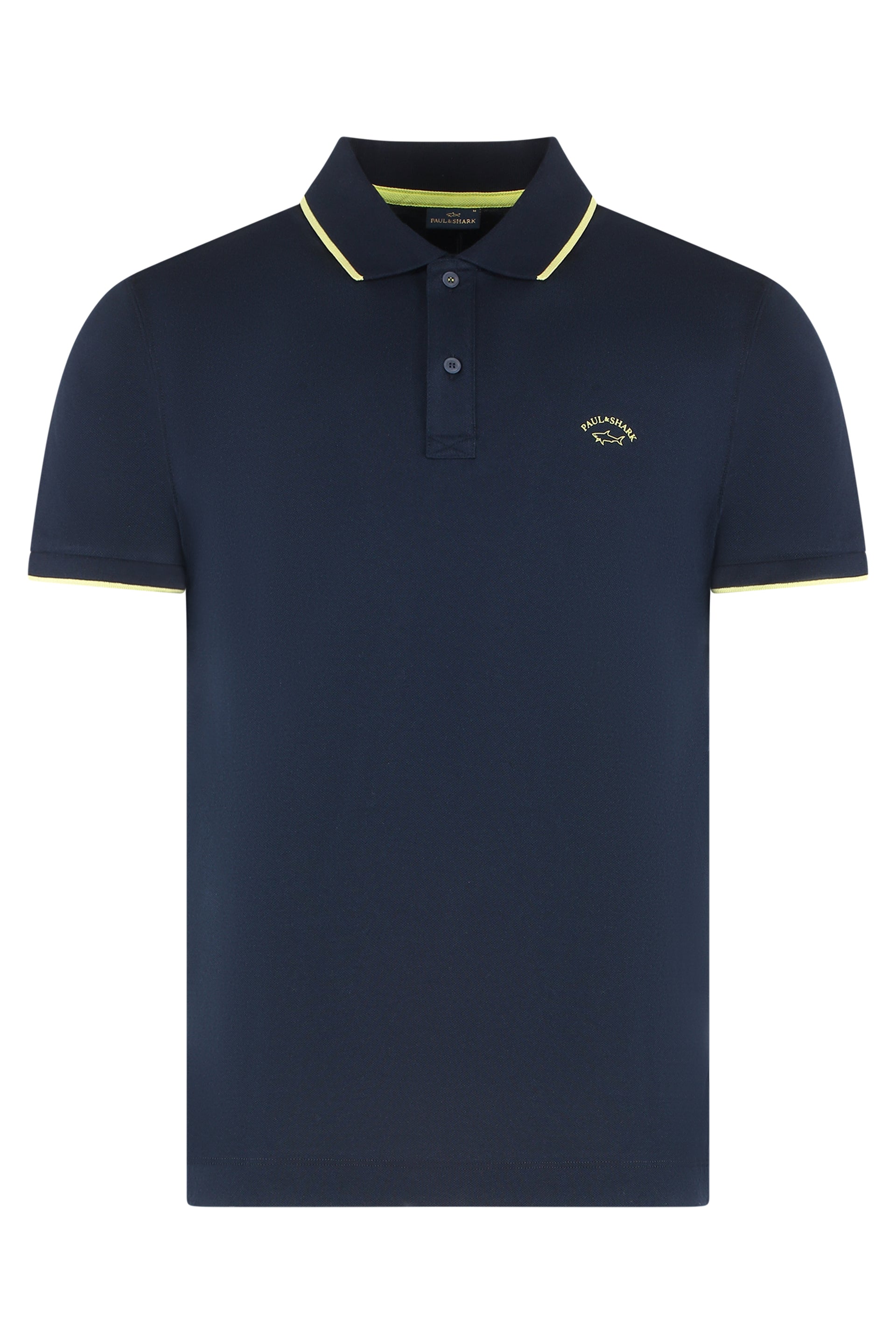 Cotton-piqué polo shirt