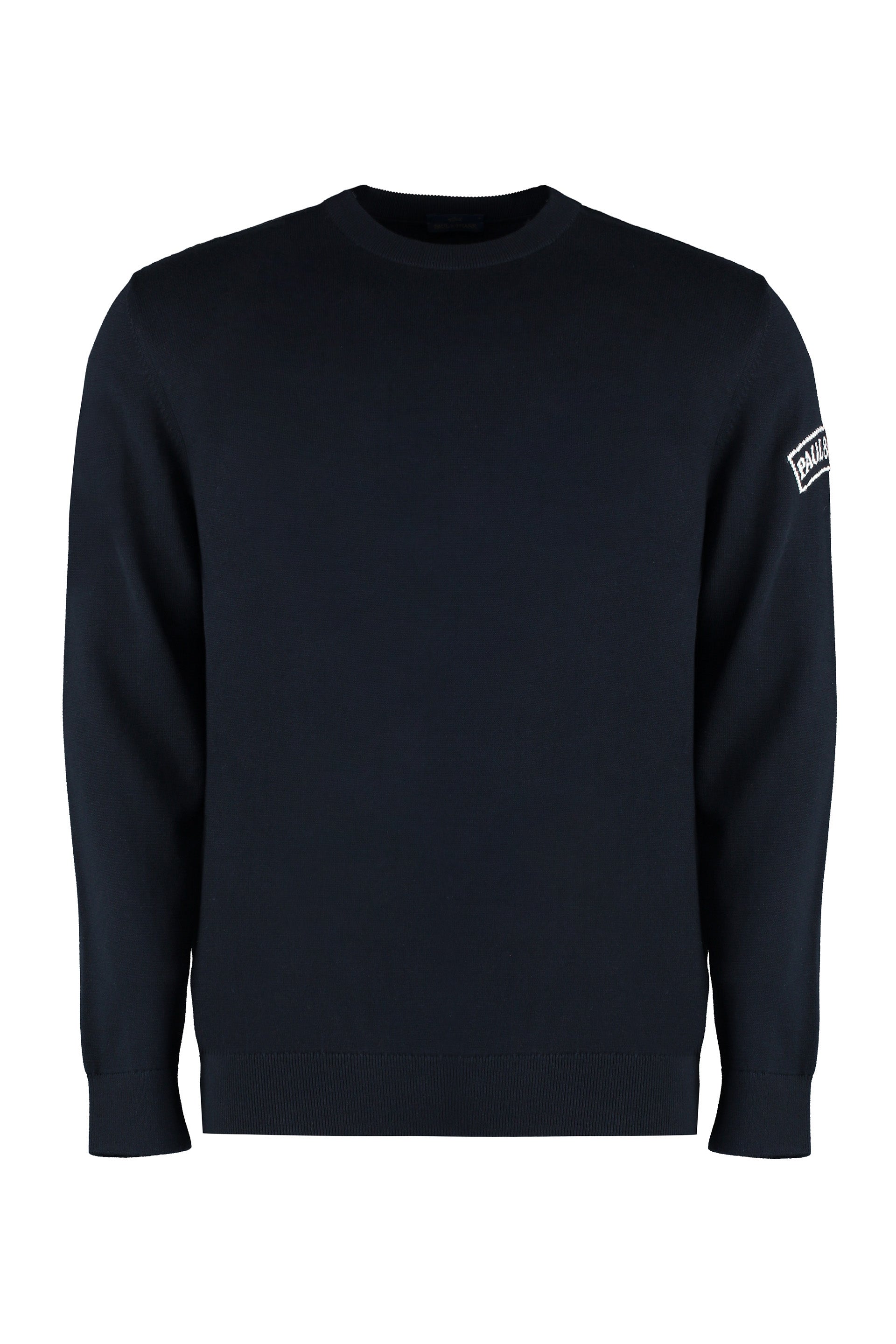 Cotton crew-neck sweater