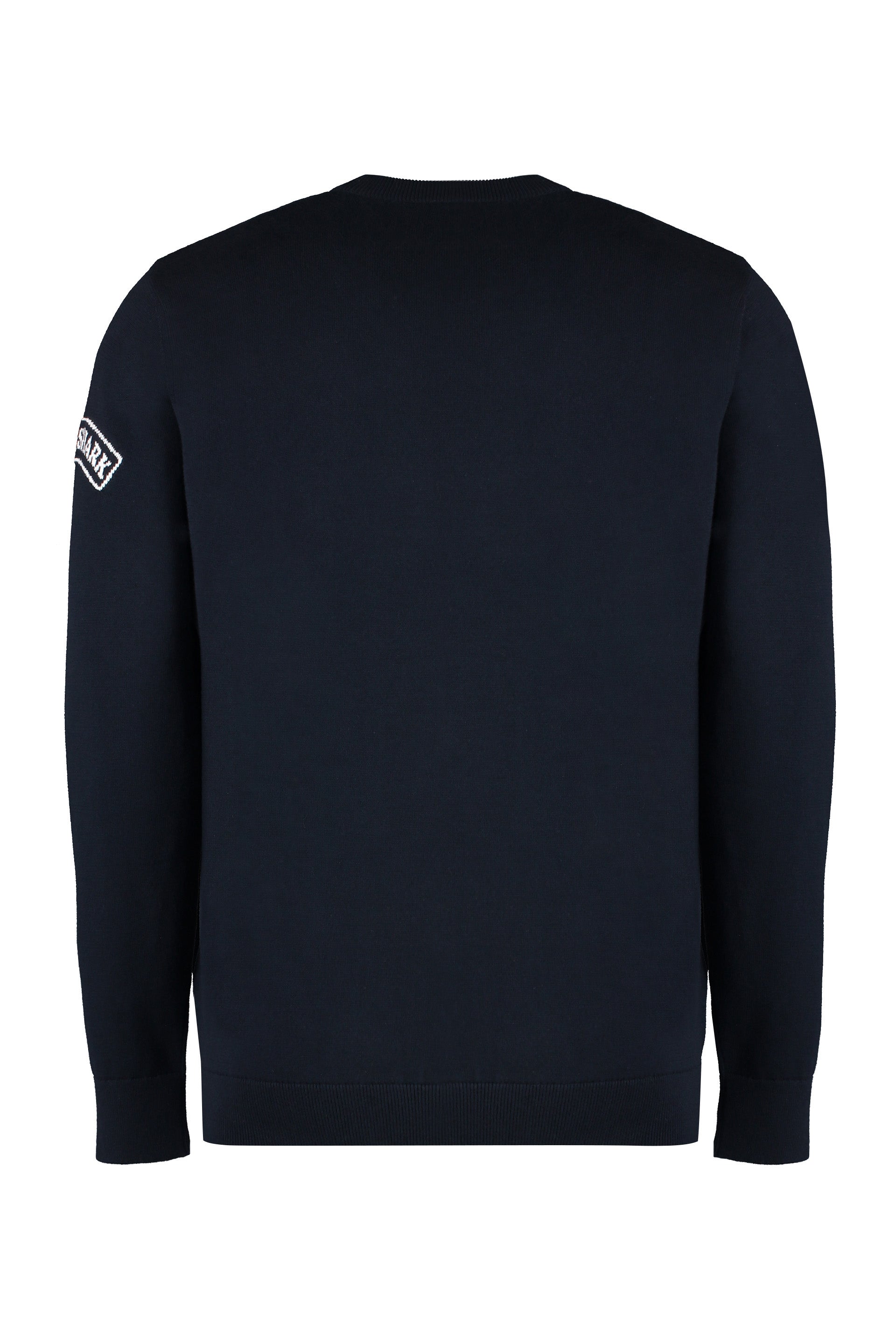 Cotton crew-neck sweater