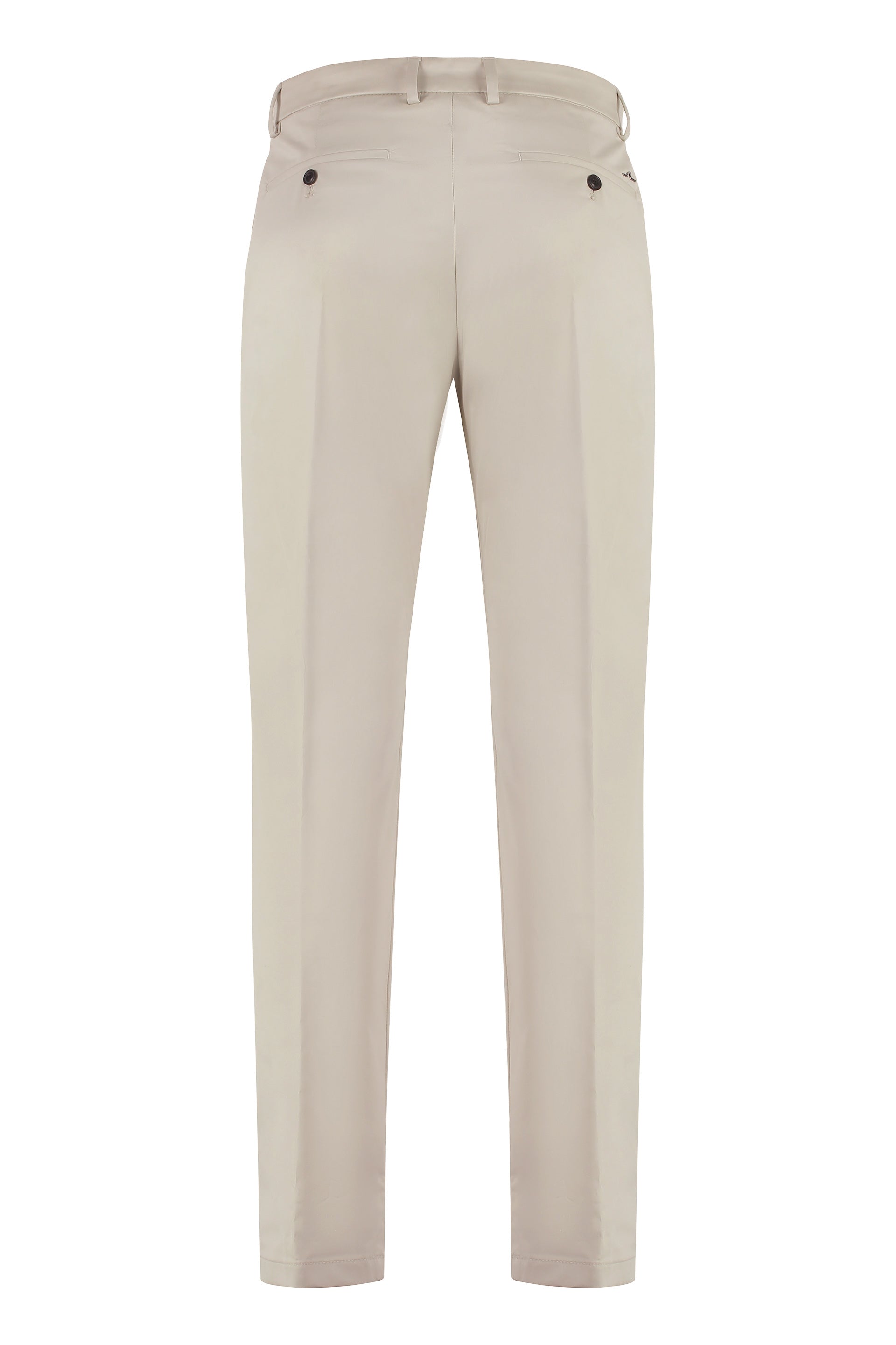 Stretch cotton trousers