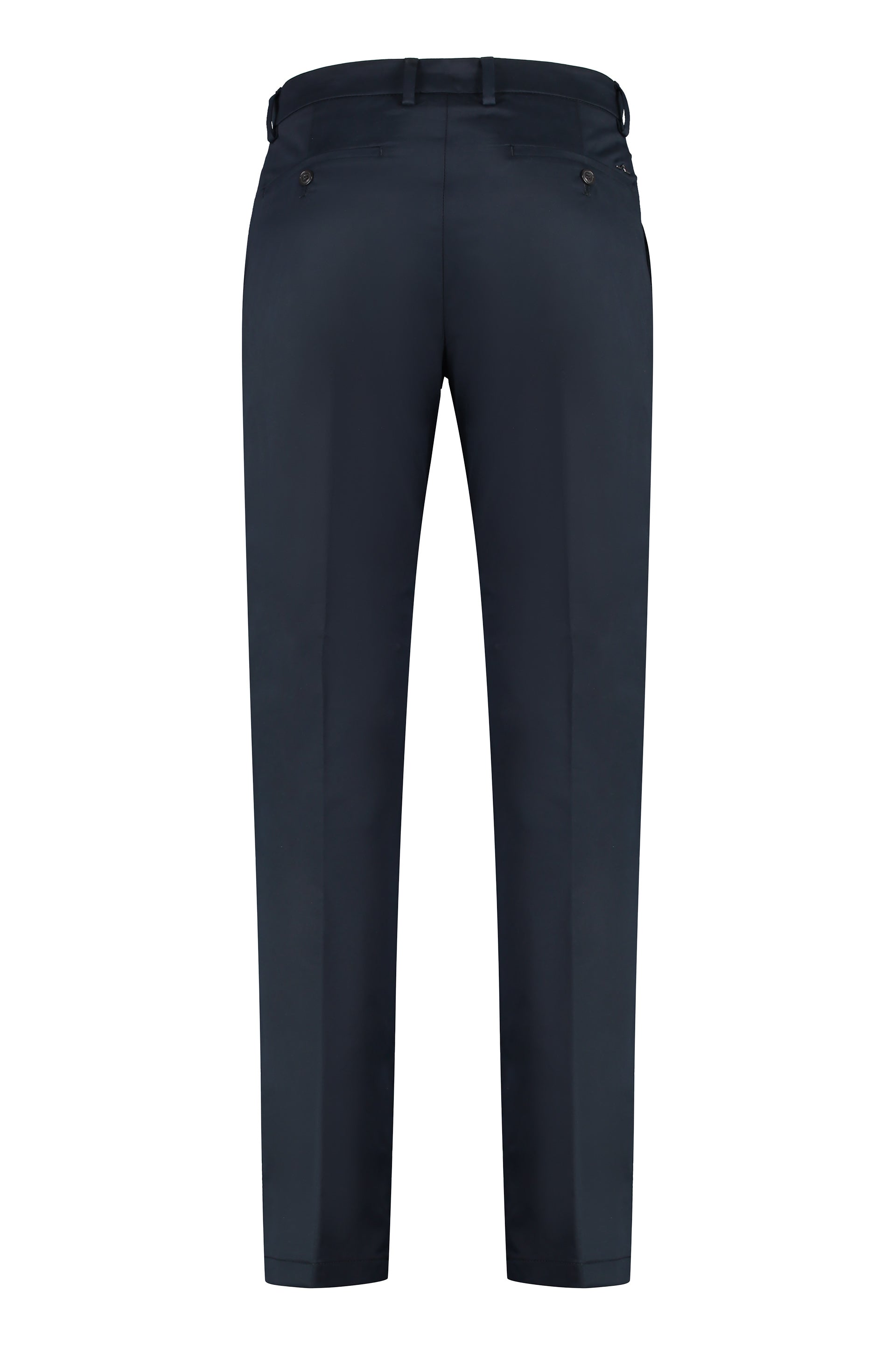 Stretch cotton trousers