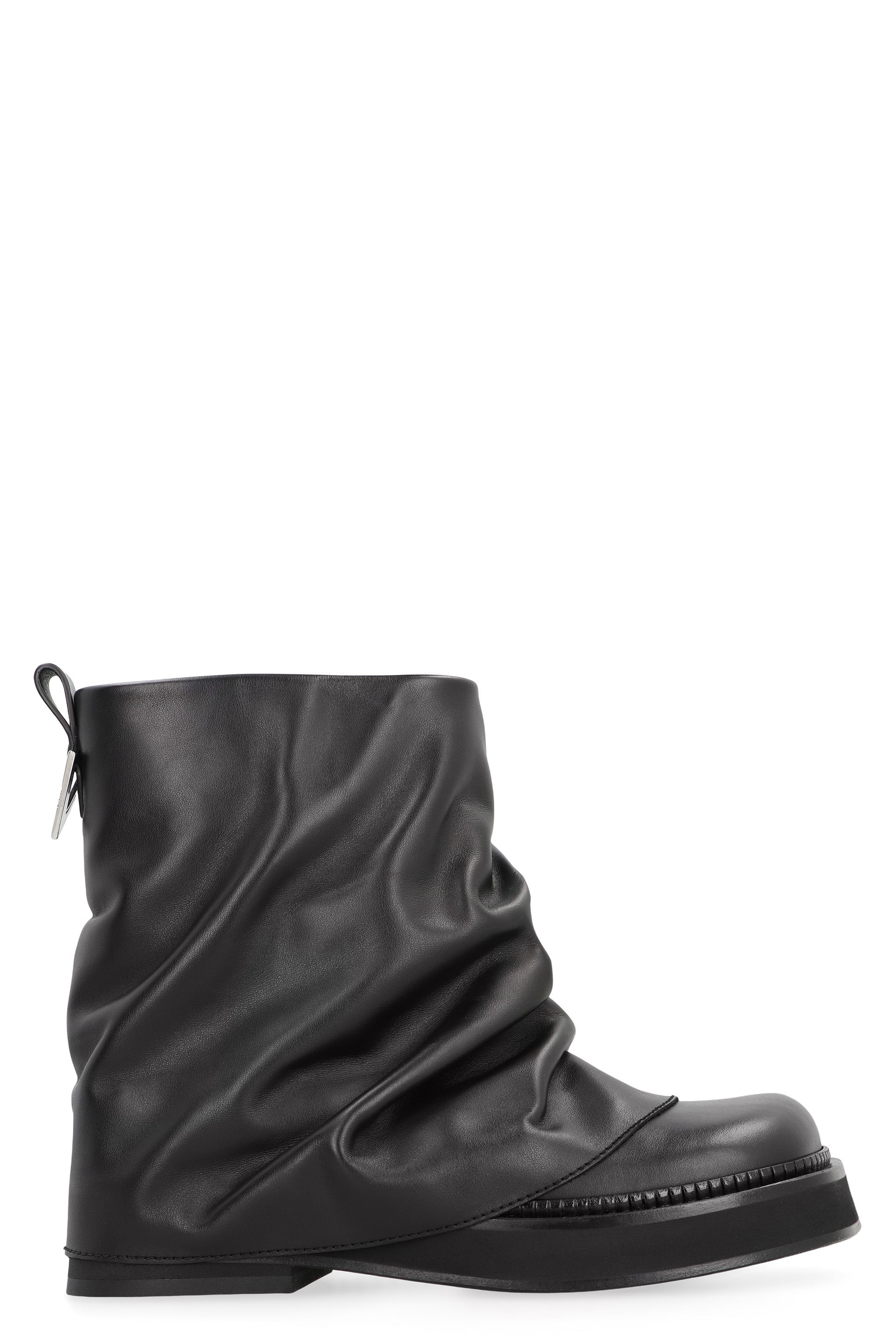 Mini Robin Combat leather boots