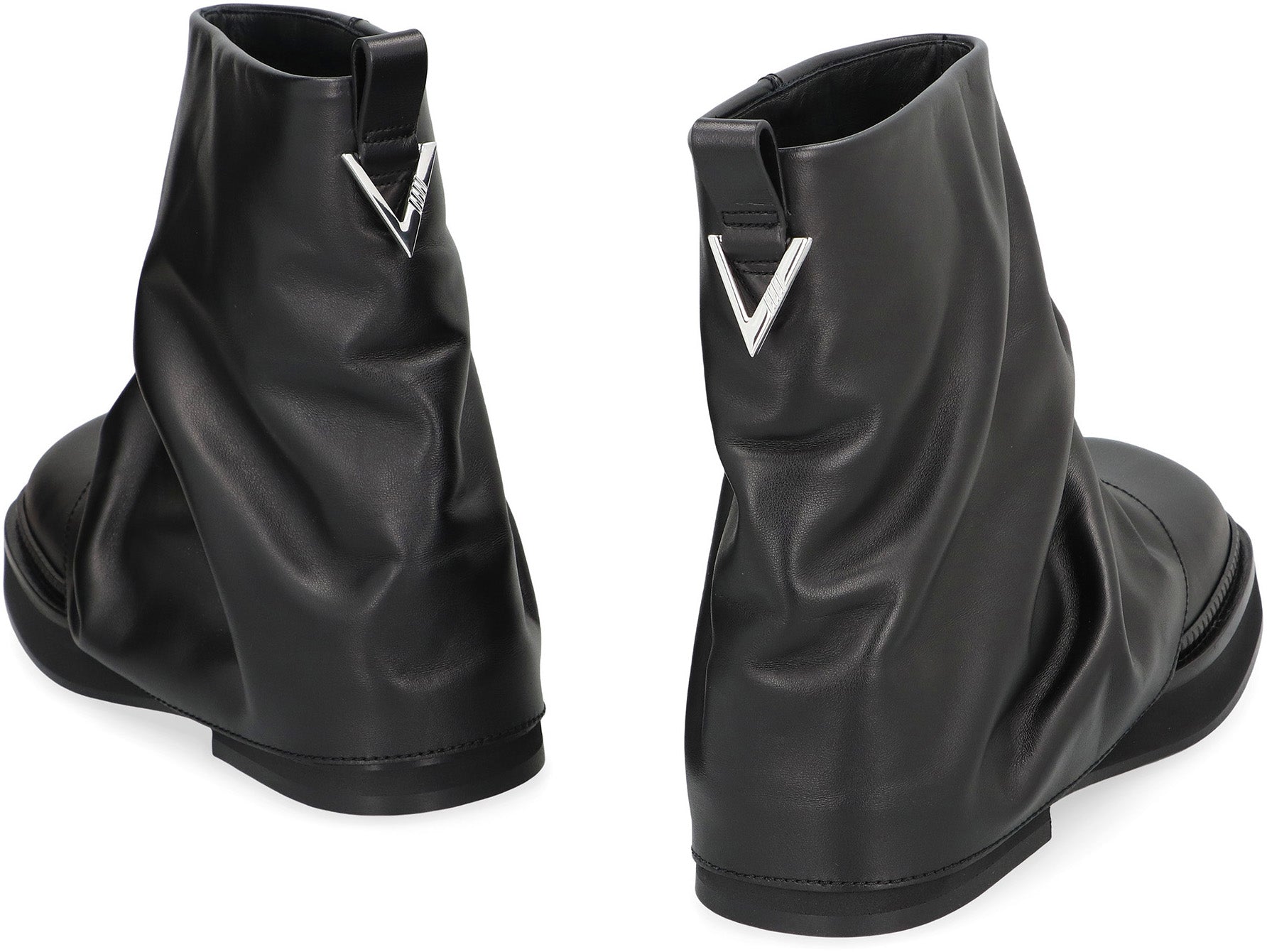 Mini Robin Combat leather boots