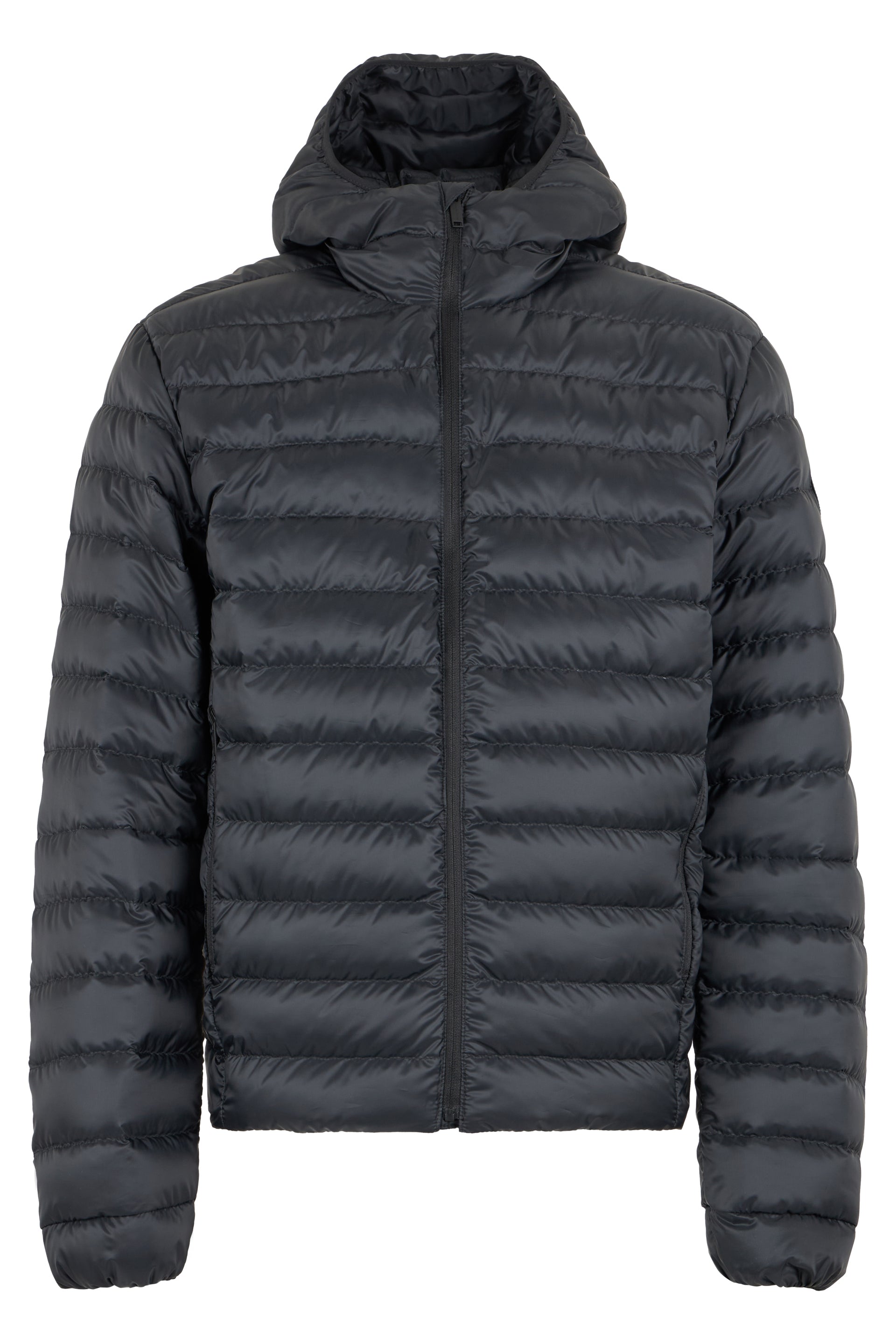 Padded nylon coat