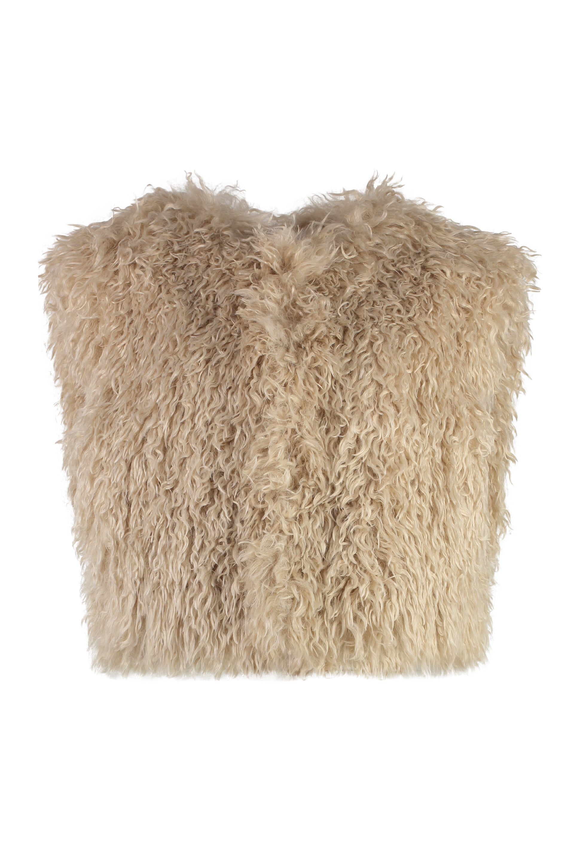 Florana faux fur waistcoat